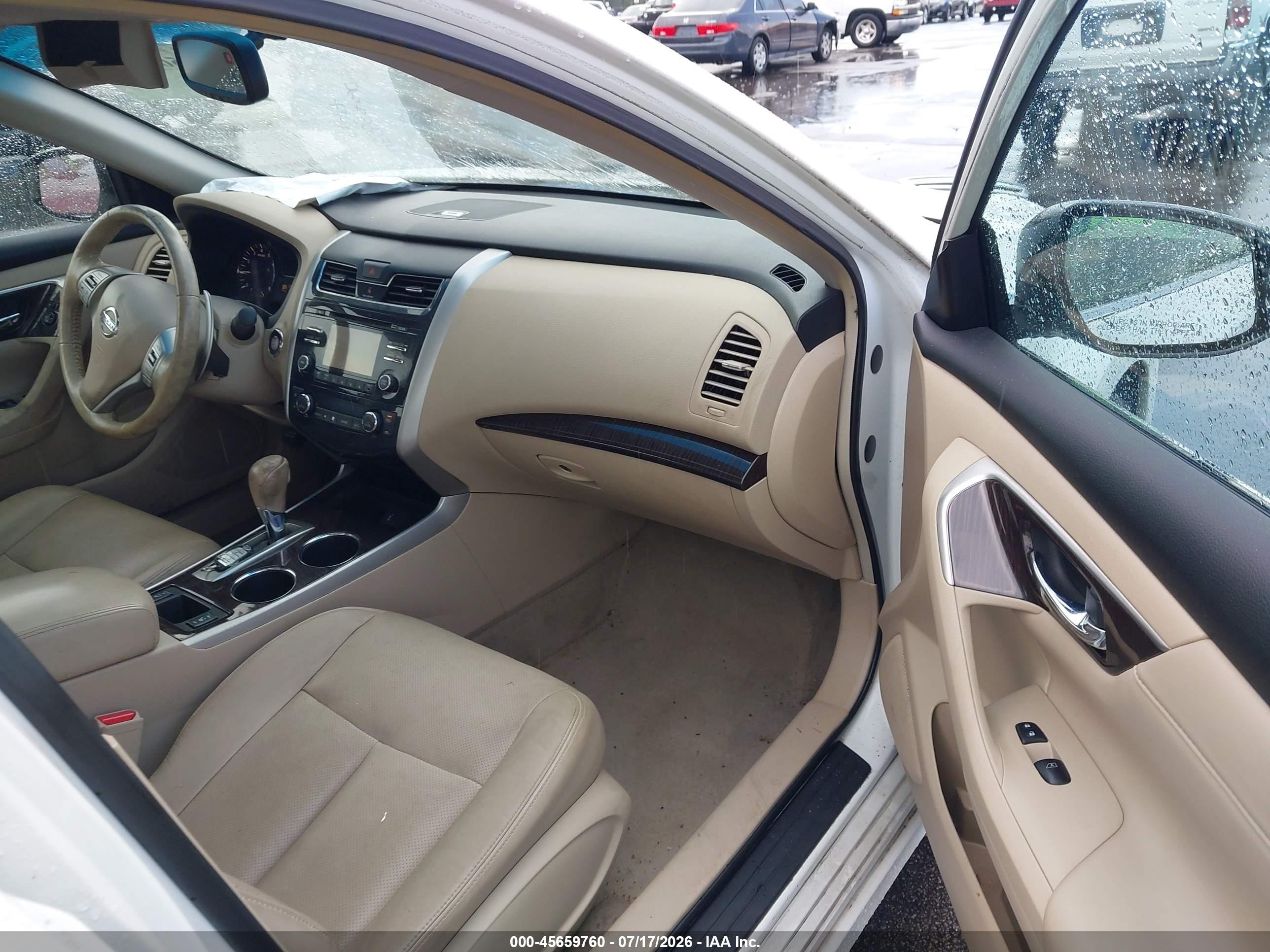 2013 Nissan Altima 3.5 Sl White vin: 1N4BL3AP7DN538464