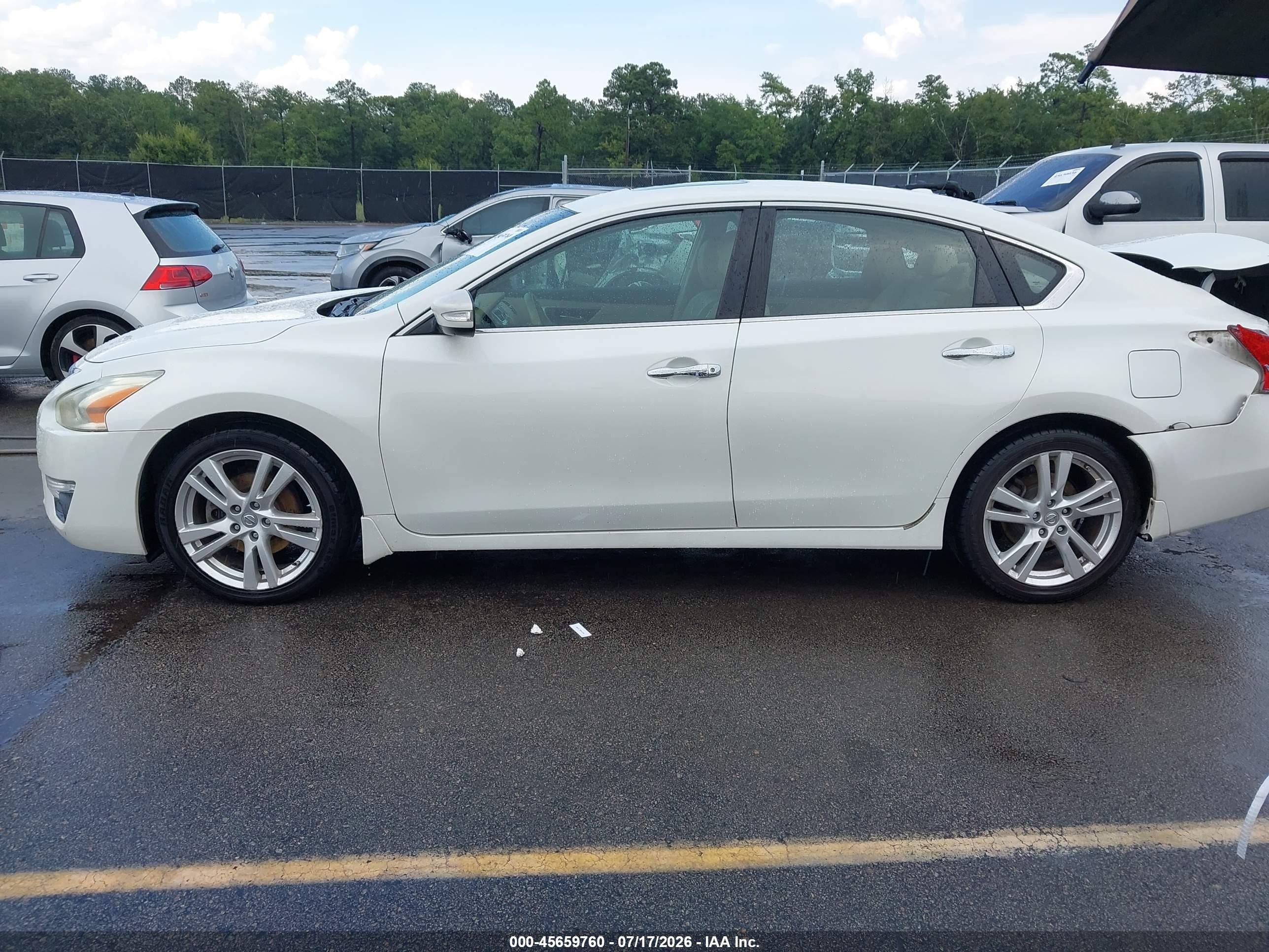 2013 Nissan Altima 3.5 Sl White vin: 1N4BL3AP7DN538464