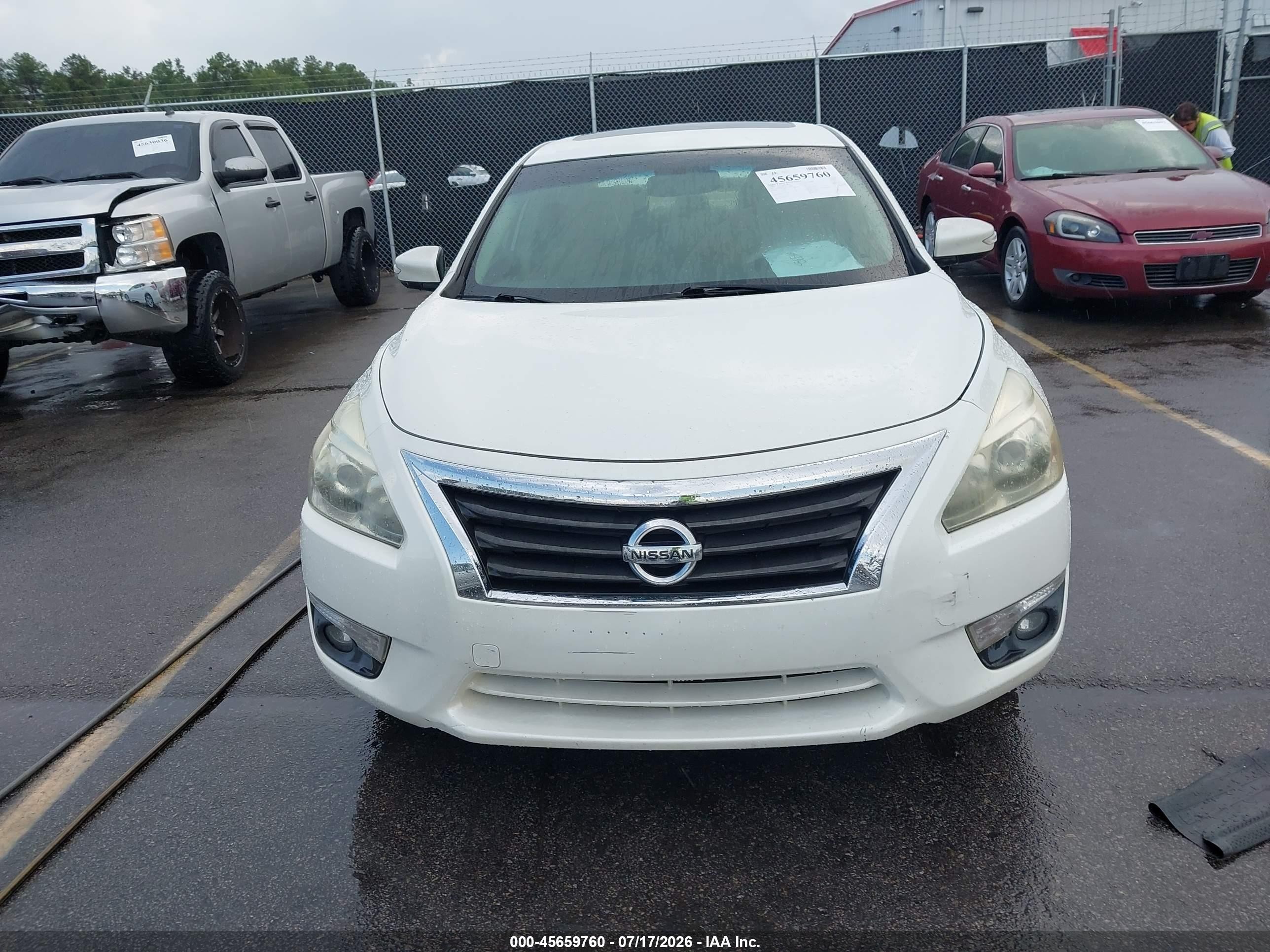 2013 Nissan Altima 3.5 Sl White vin: 1N4BL3AP7DN538464
