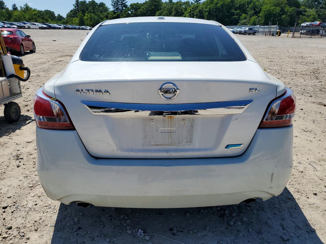 2013 Nissan Altima 3.5 S White vin: 1N4BL3AP7DN582495