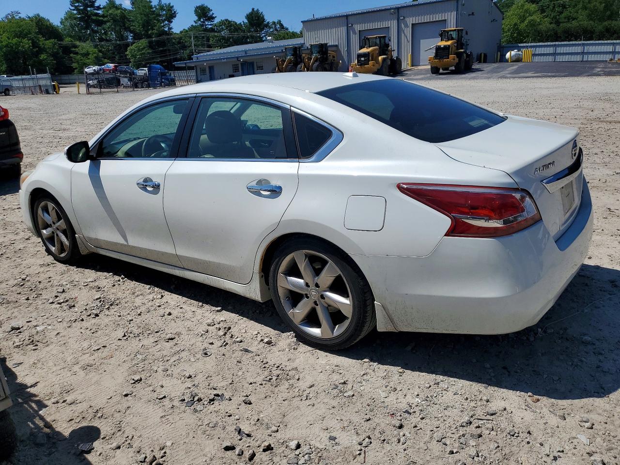 2013 Nissan Altima 3.5 S White vin: 1N4BL3AP7DN582495