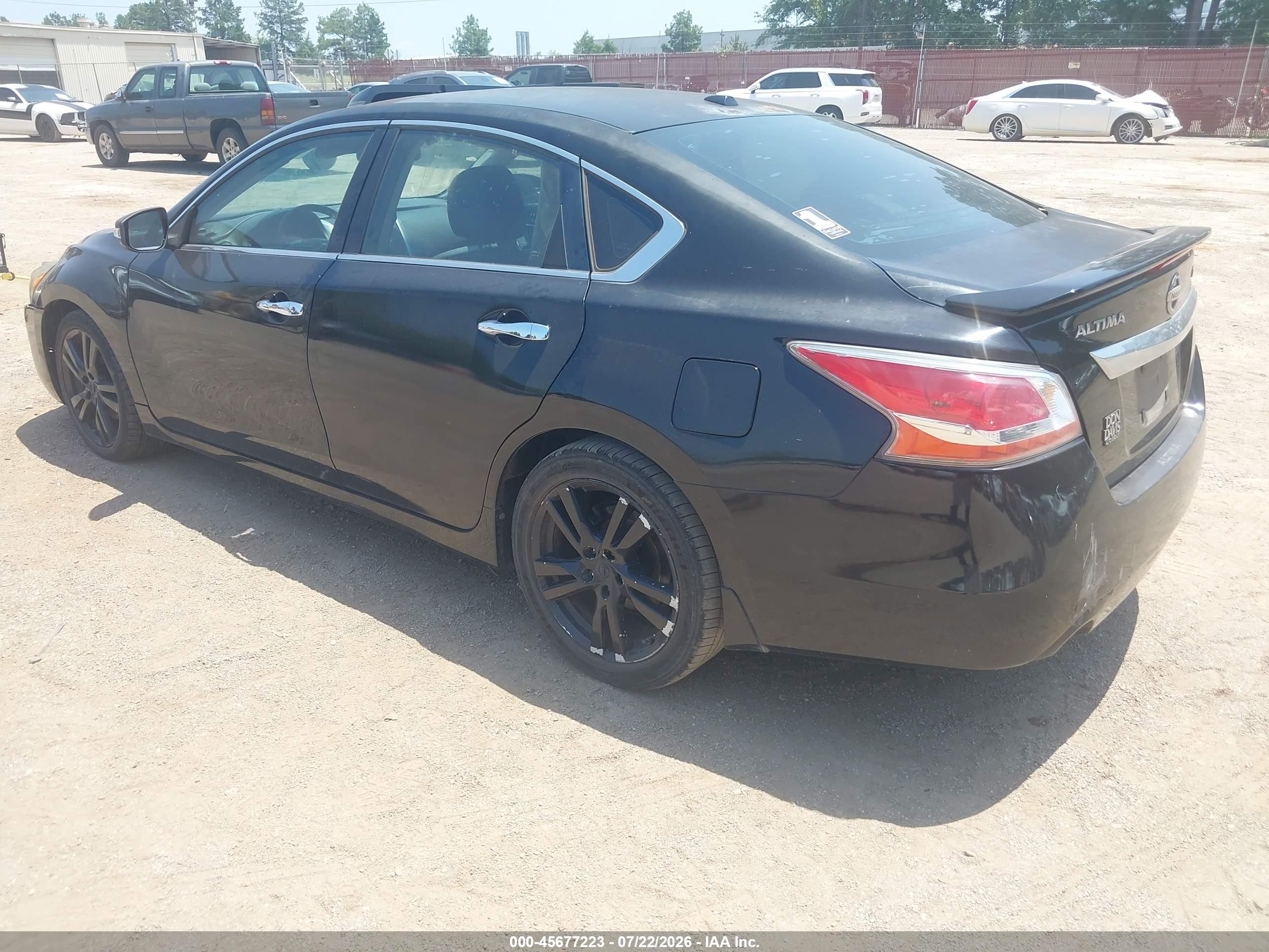2014 Nissan Altima 3.5 Sl Black vin: 1N4BL3AP7EC276023