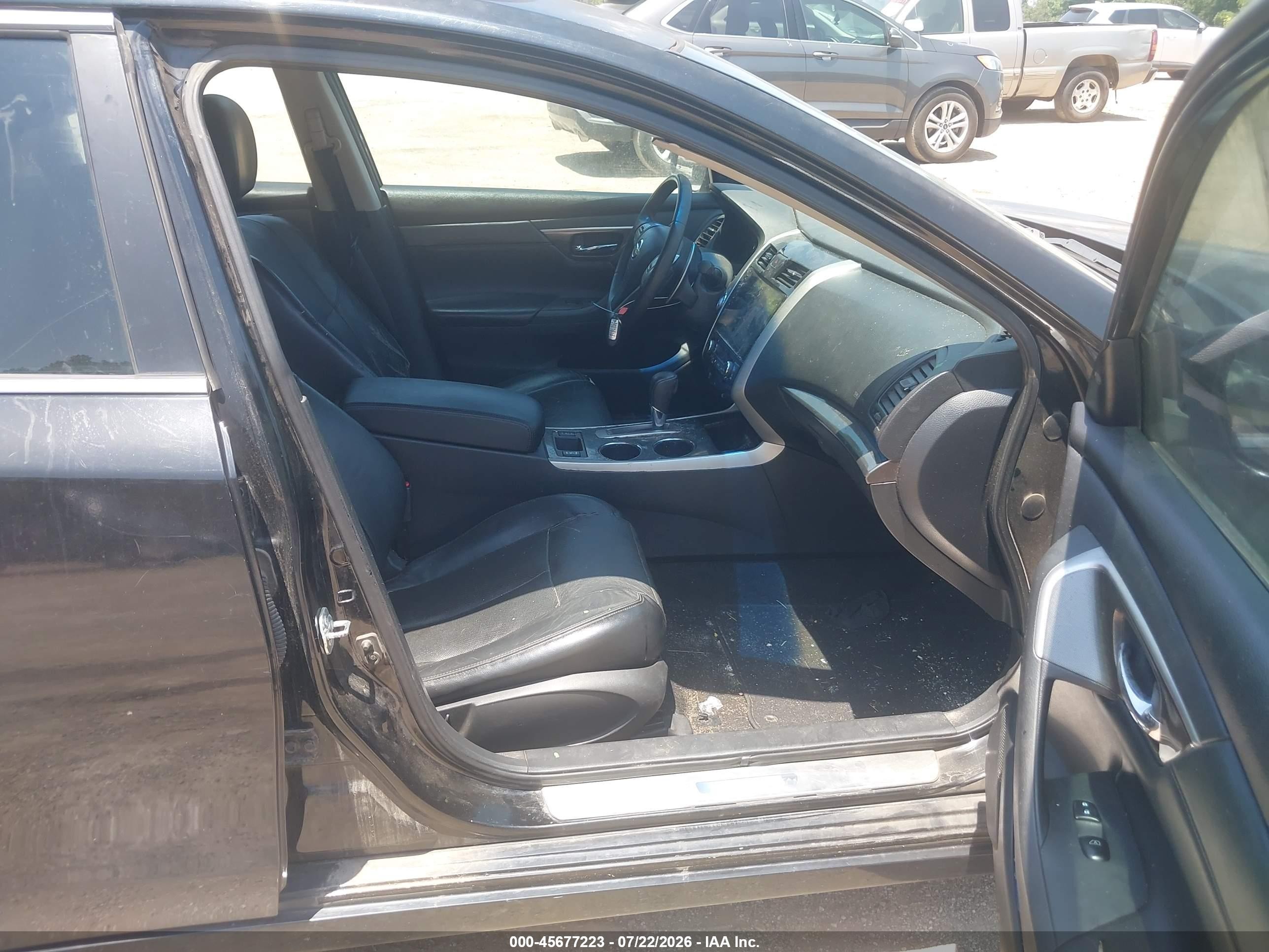 2014 Nissan Altima 3.5 Sl Black vin: 1N4BL3AP7EC276023