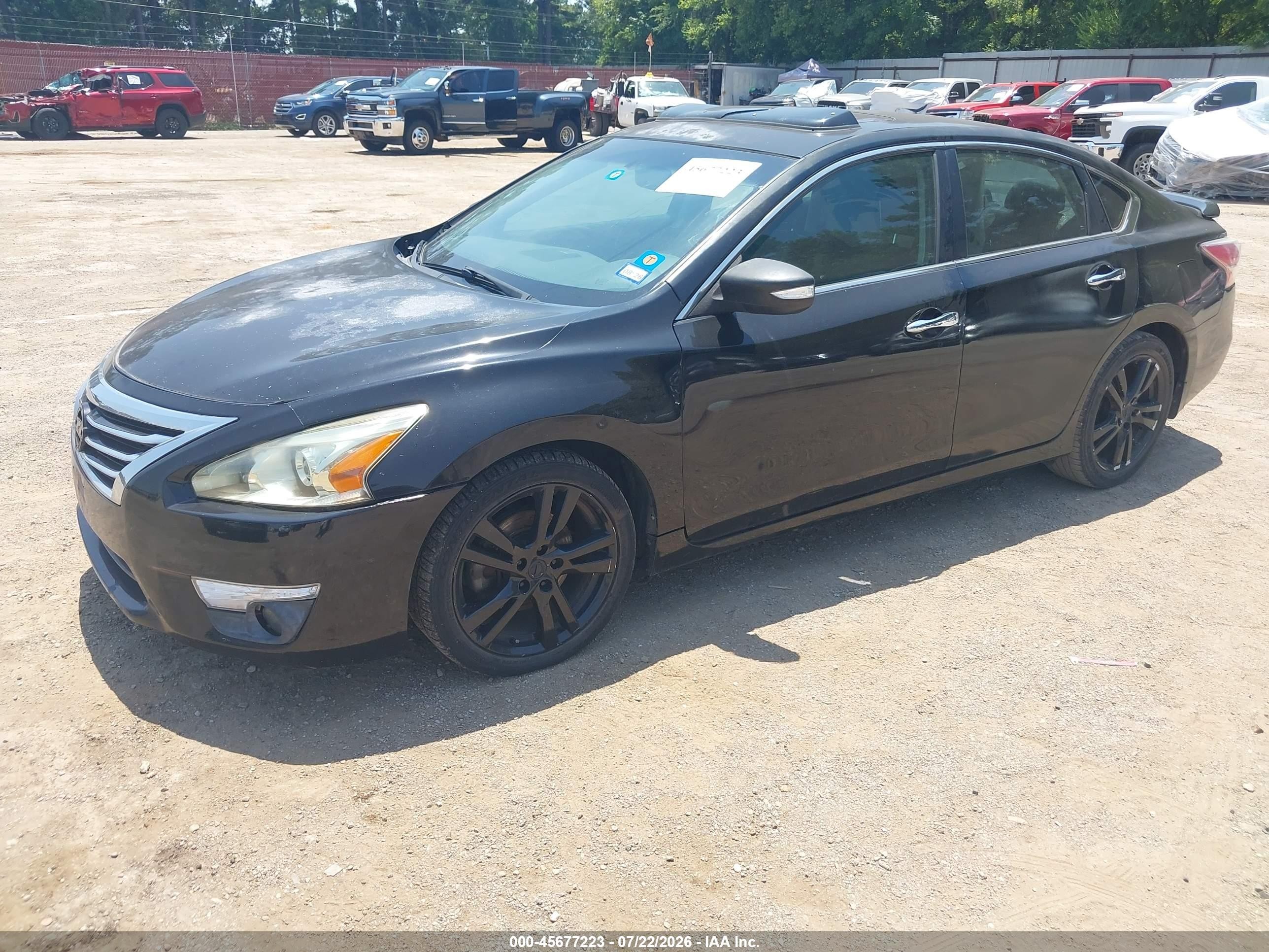 2014 Nissan Altima 3.5 Sl Black vin: 1N4BL3AP7EC276023