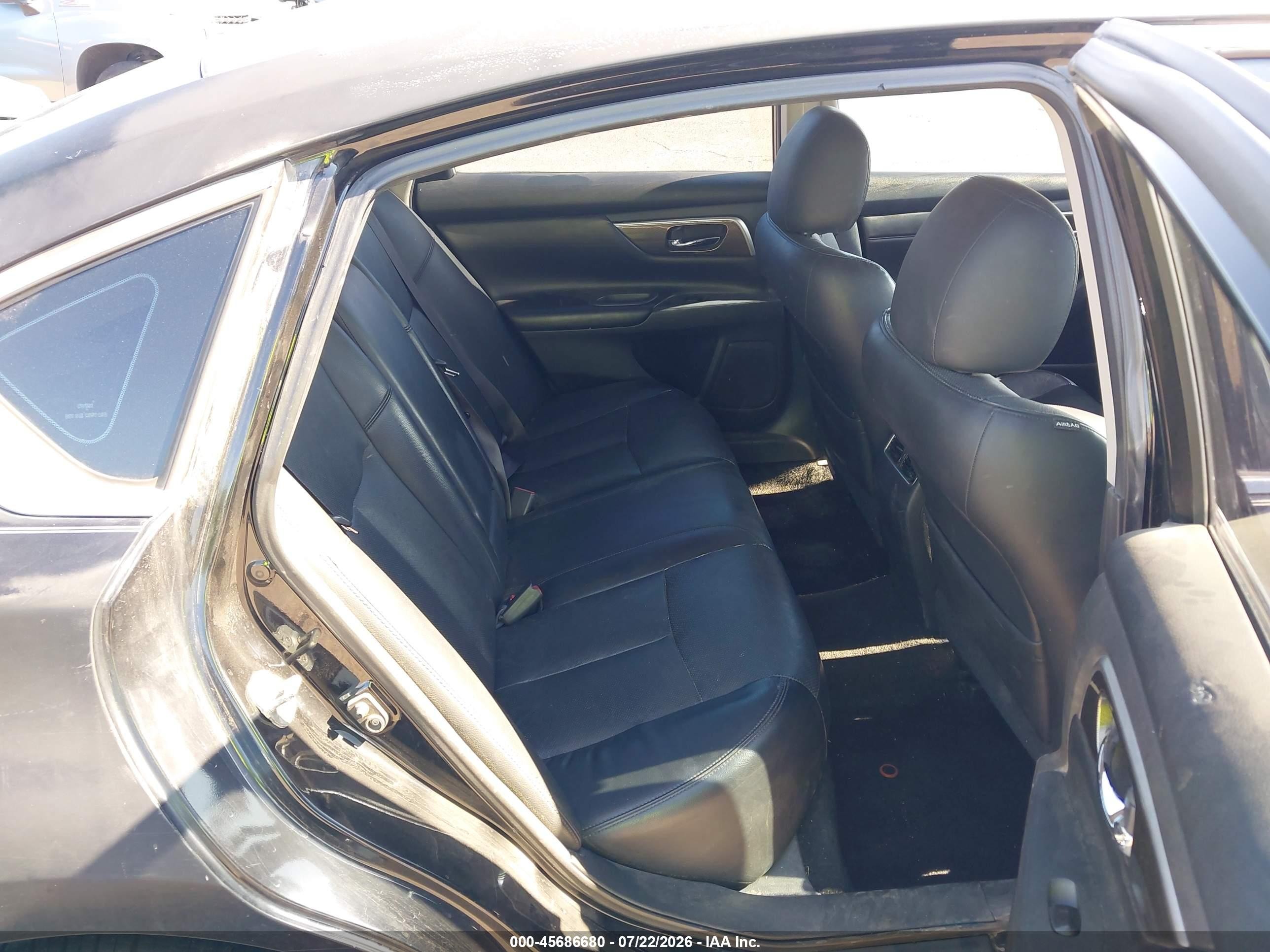 2014 Nissan Altima 3.5 Sl Black vin: 1N4BL3AP7EC414904