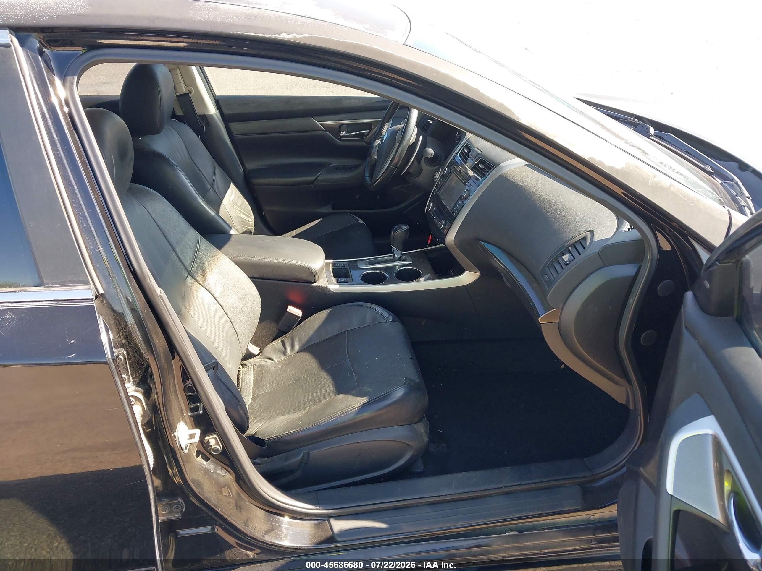 2014 Nissan Altima 3.5 Sl Black vin: 1N4BL3AP7EC414904