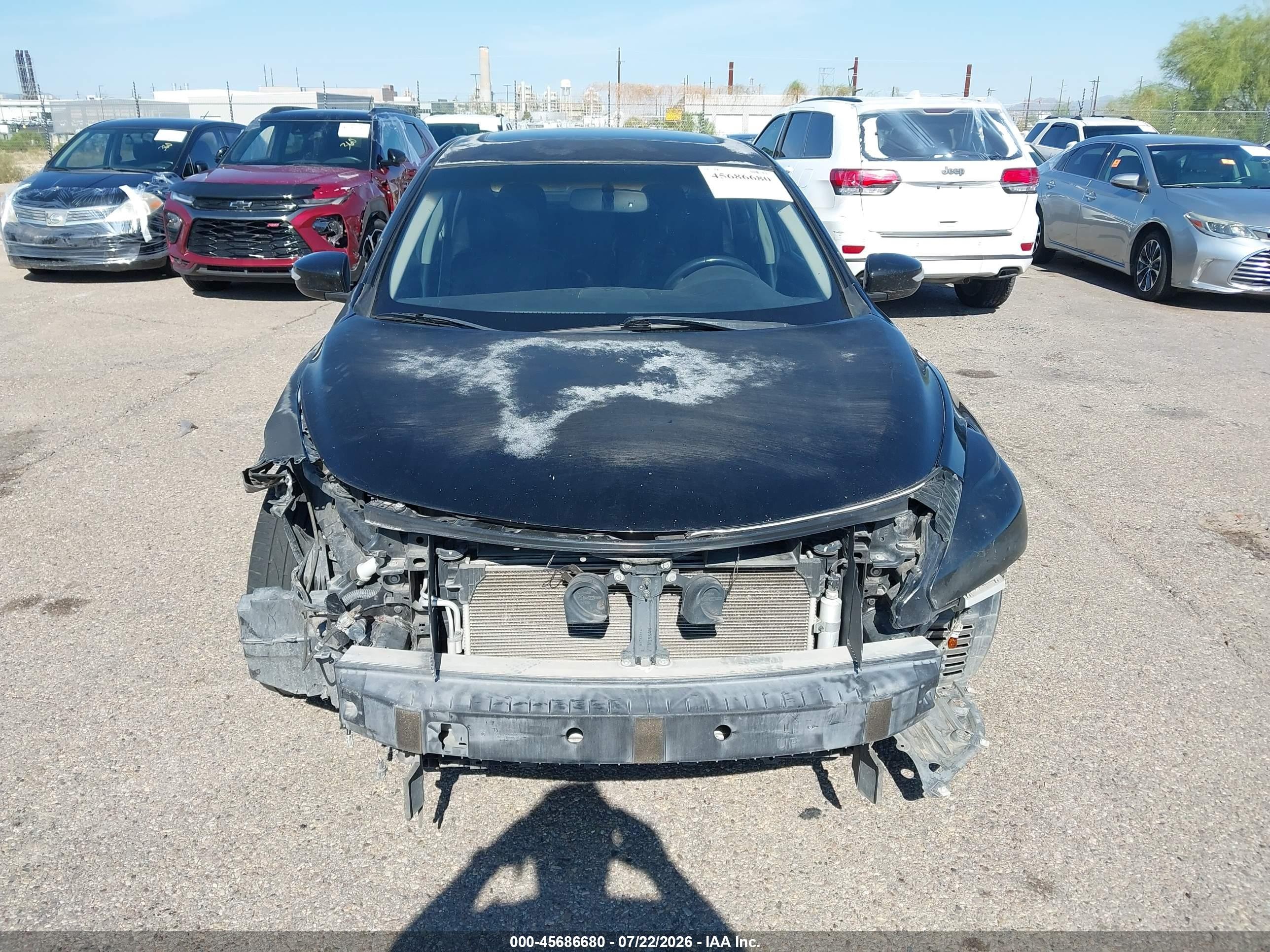 2014 Nissan Altima 3.5 Sl Black vin: 1N4BL3AP7EC414904