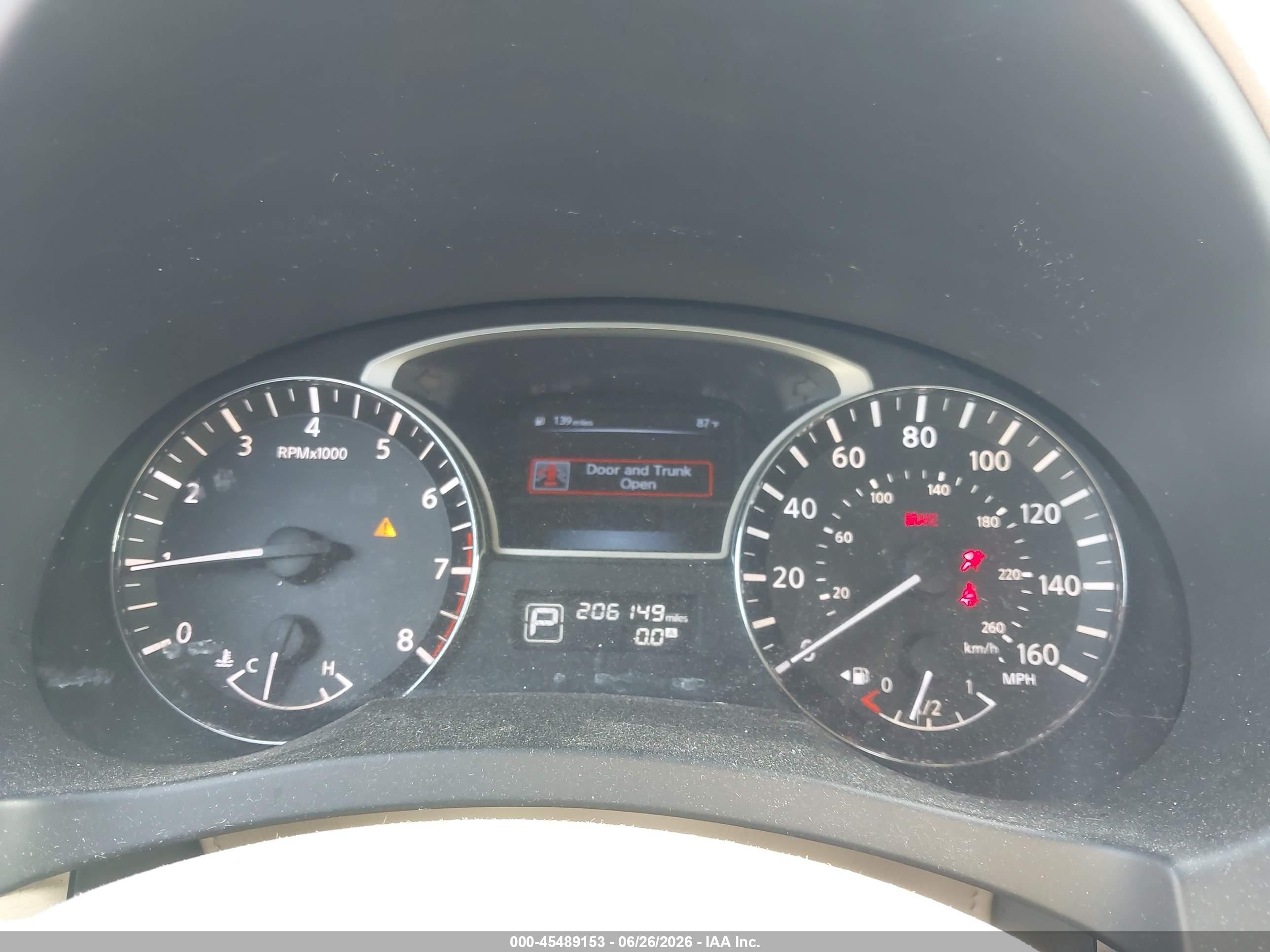 2014 Nissan Altima 3.5 Sl White vin: 1N4BL3AP7EN241809