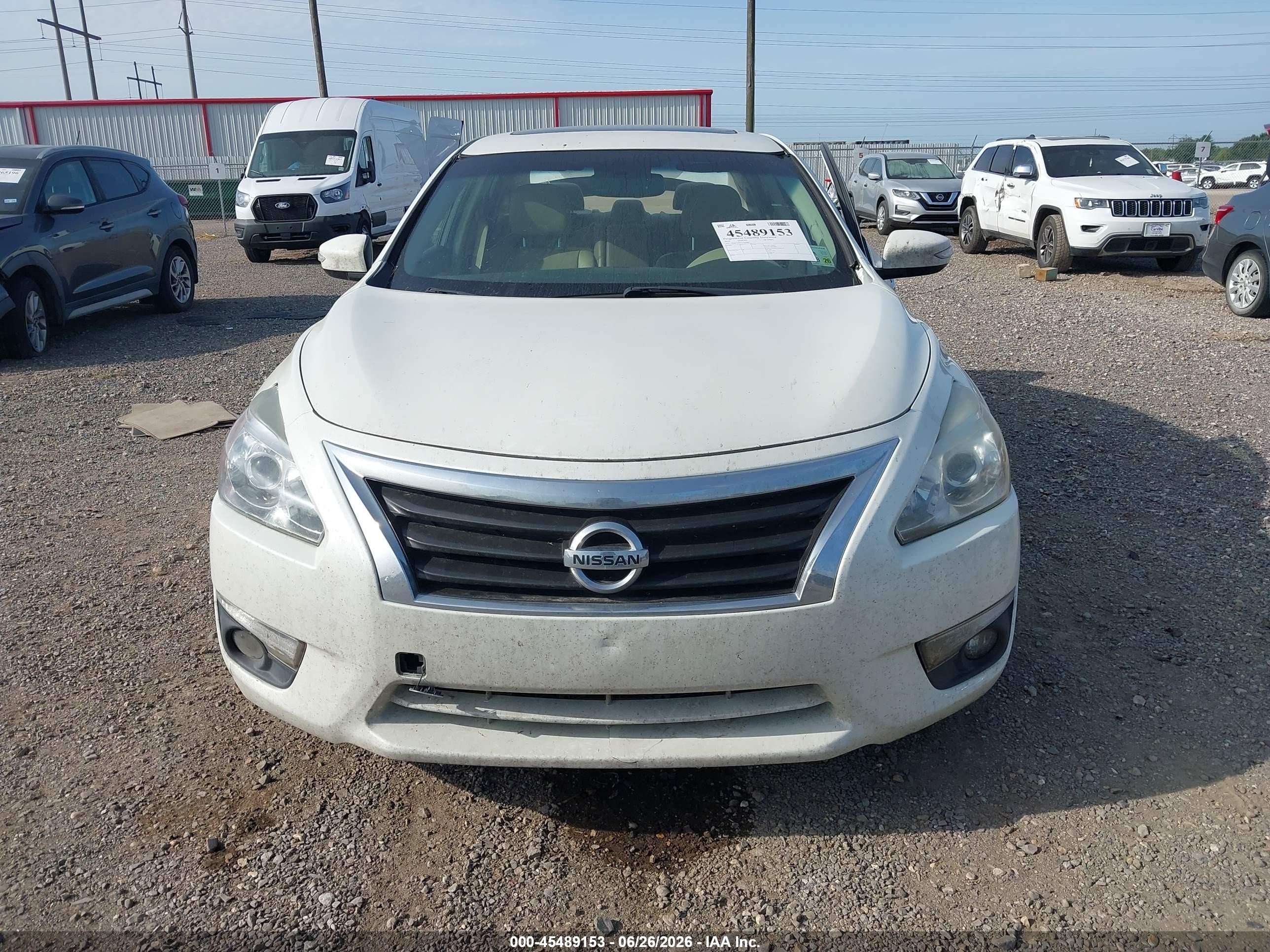 2014 Nissan Altima 3.5 Sl White vin: 1N4BL3AP7EN241809