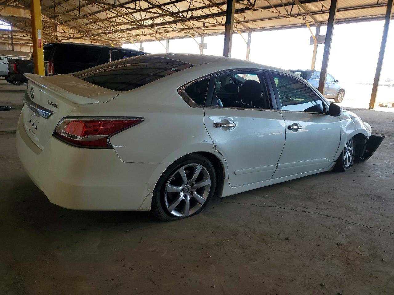 2015 Nissan Altima 3.5 Sl Белый vin: 1N4BL3AP7FC132134