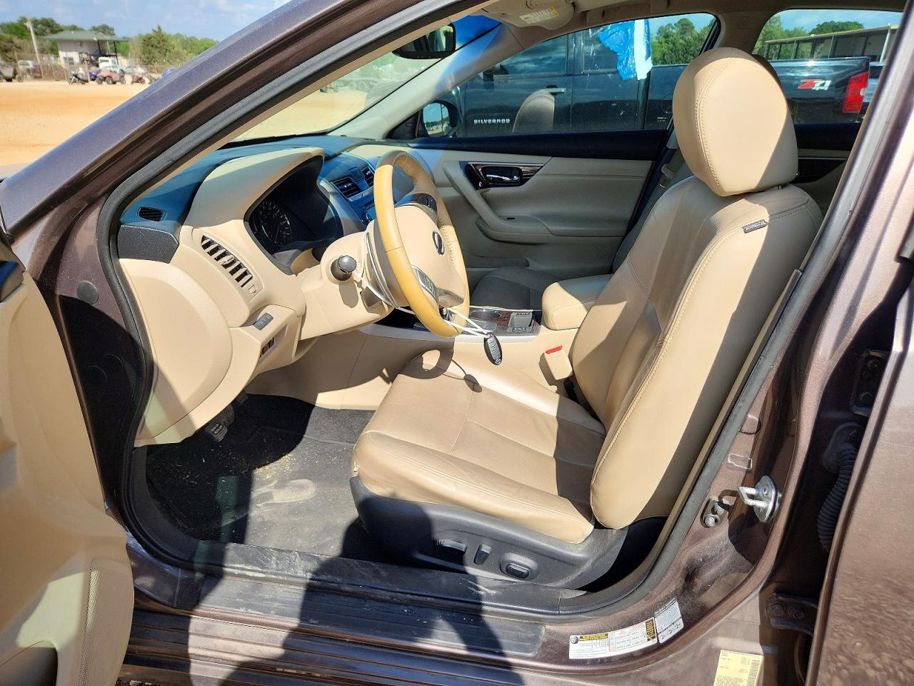 2015 Nissan Altima 3.5 Sl Brown vin: 1N4BL3AP7FC132506