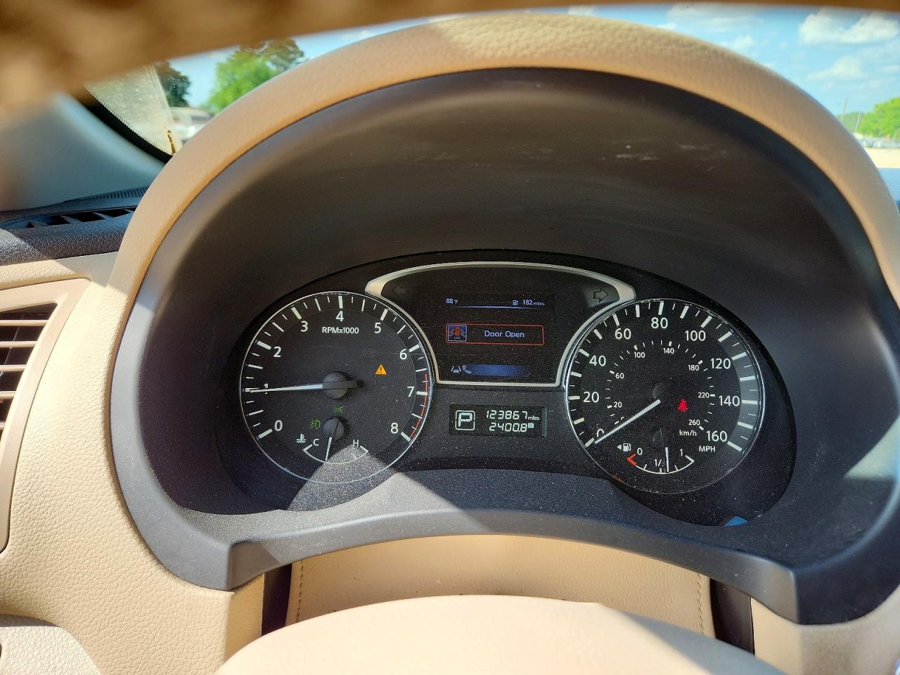 2015 Nissan Altima 3.5 Sl Brown vin: 1N4BL3AP7FC132506