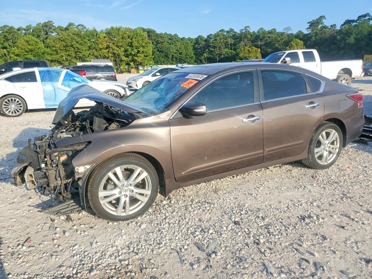 2015 Nissan Altima 3.5 S Gray vin: 1N4BL3AP7FC179177
