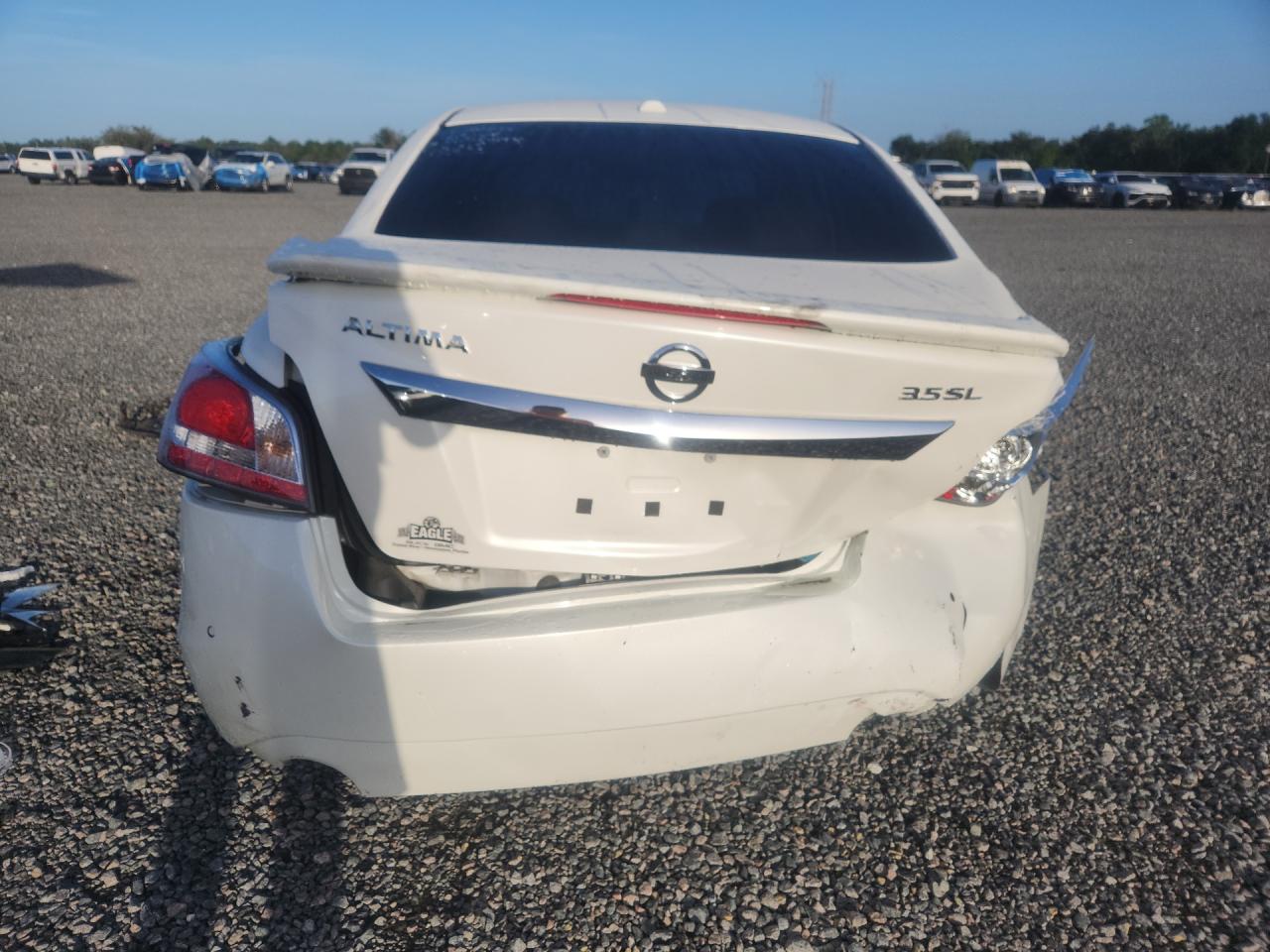 2015 Nissan Altima 3.5 Sl White vin: 1N4BL3AP7FC228491