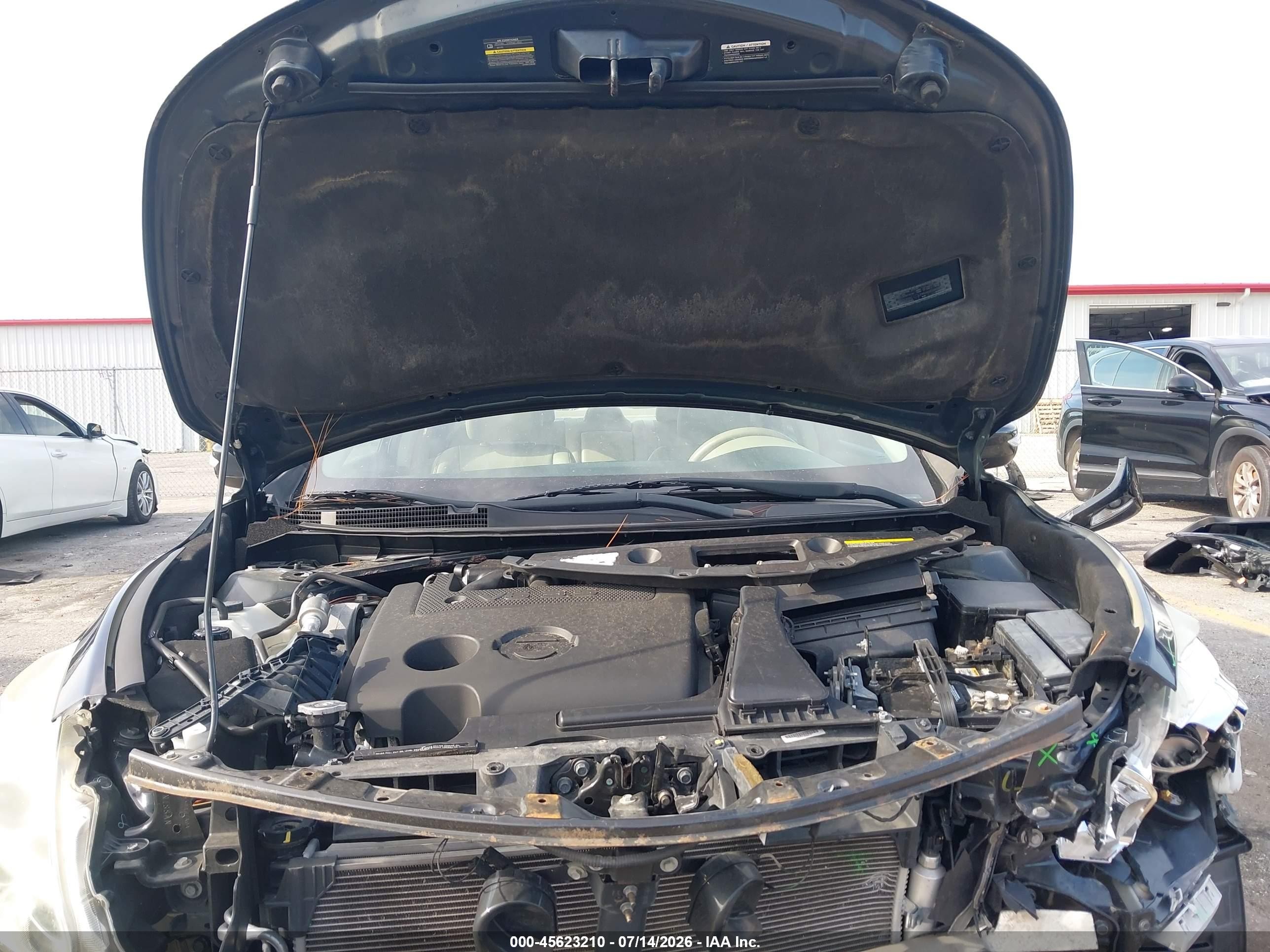 2015 Nissan Altima 3.5 Sl Gray vin: 1N4BL3AP7FC282454