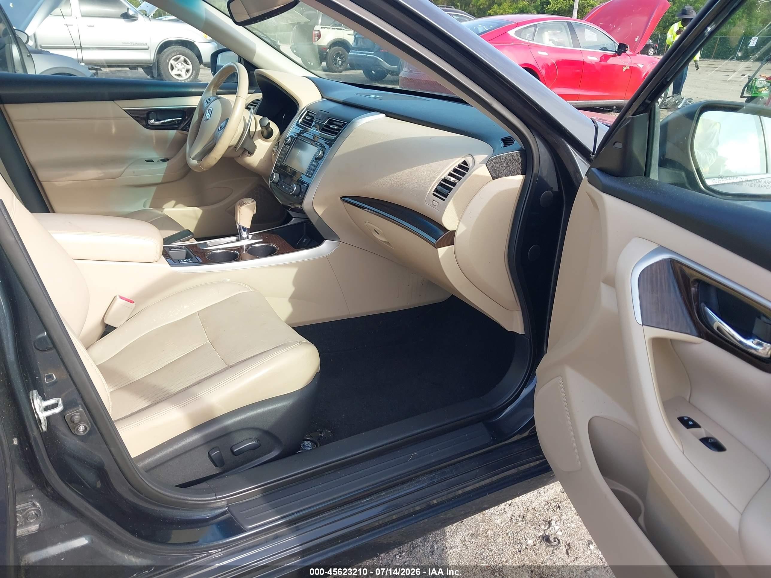 2015 Nissan Altima 3.5 Sl Gray vin: 1N4BL3AP7FC282454