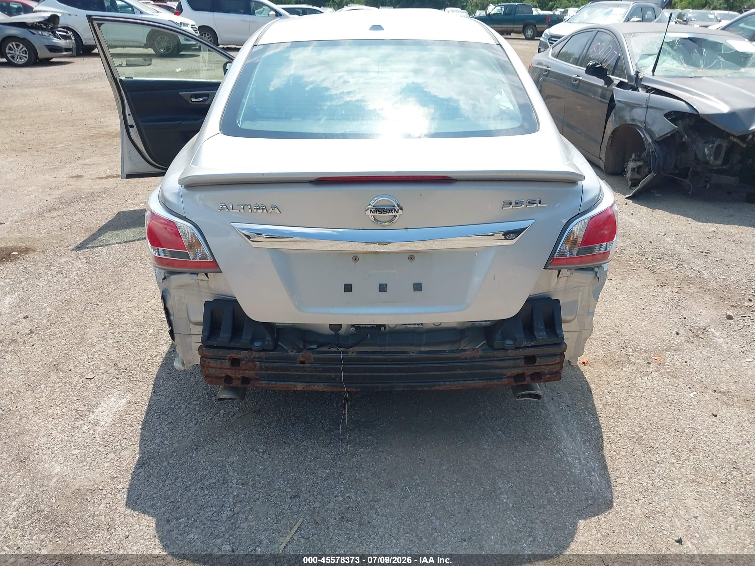 2015 Nissan Altima 3.5 Sl Серебряный vin: 1N4BL3AP7FC293213