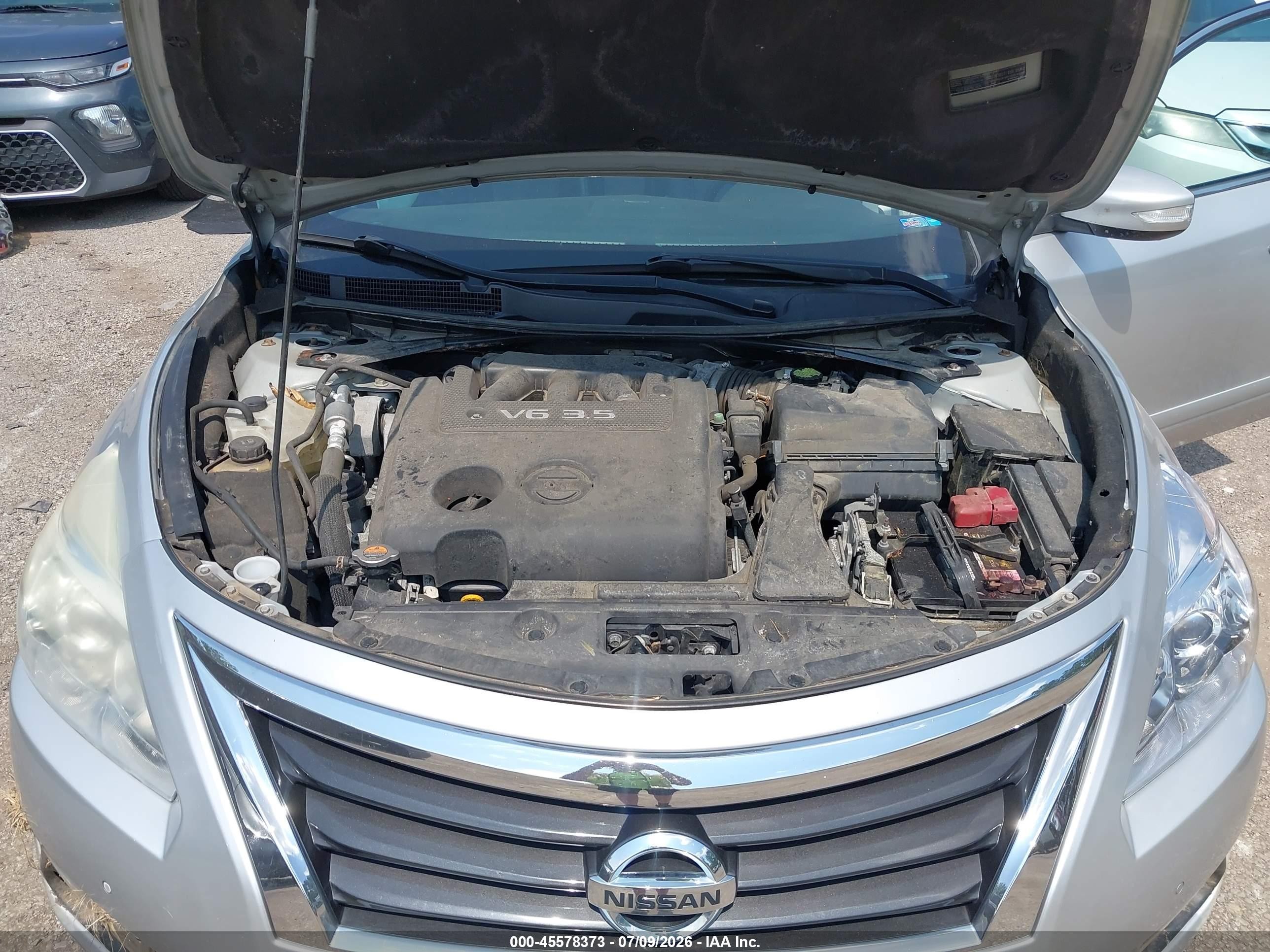 2015 Nissan Altima 3.5 Sl Серебряный vin: 1N4BL3AP7FC293213