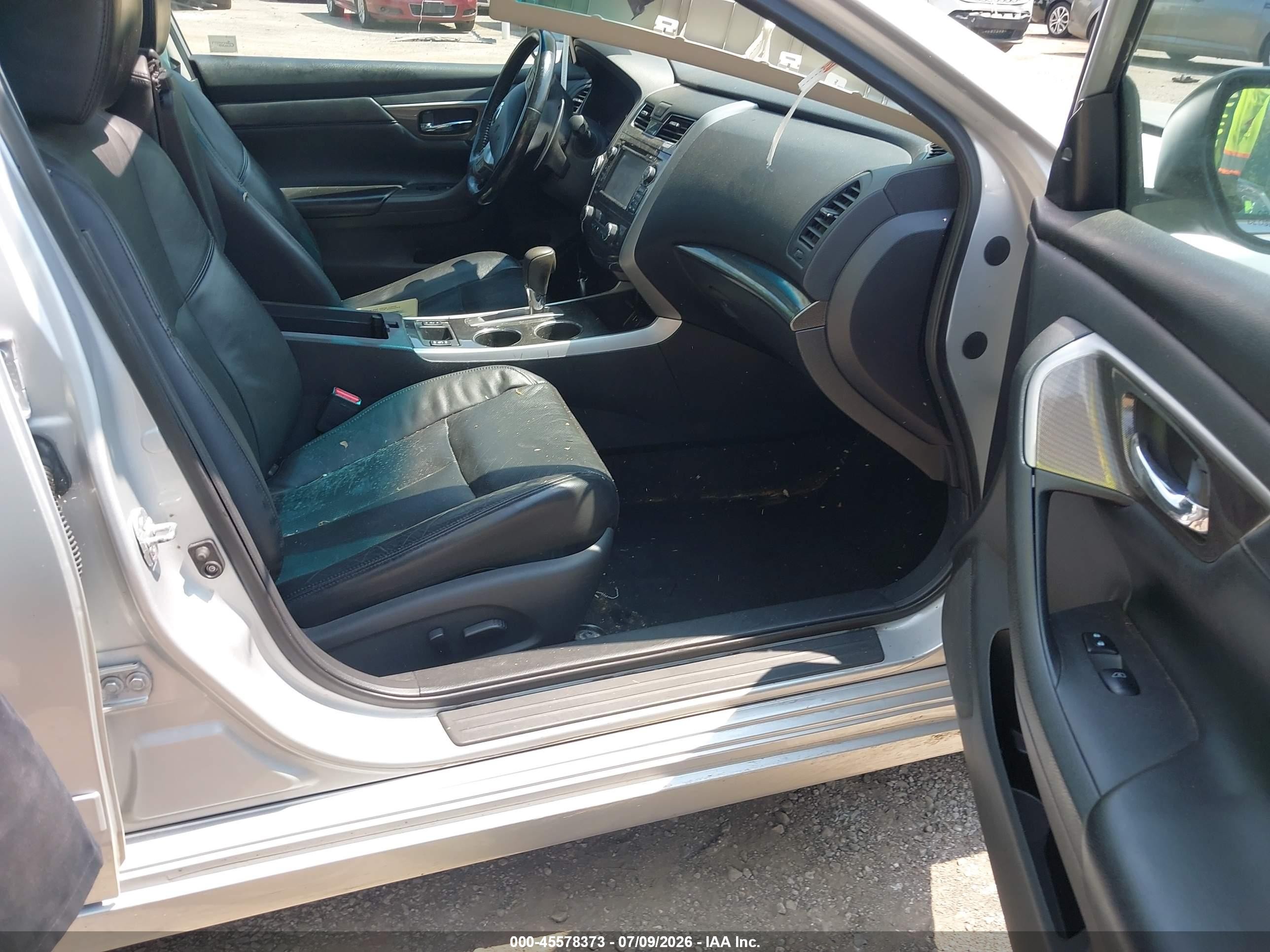 2015 Nissan Altima 3.5 Sl Серебряный vin: 1N4BL3AP7FC293213