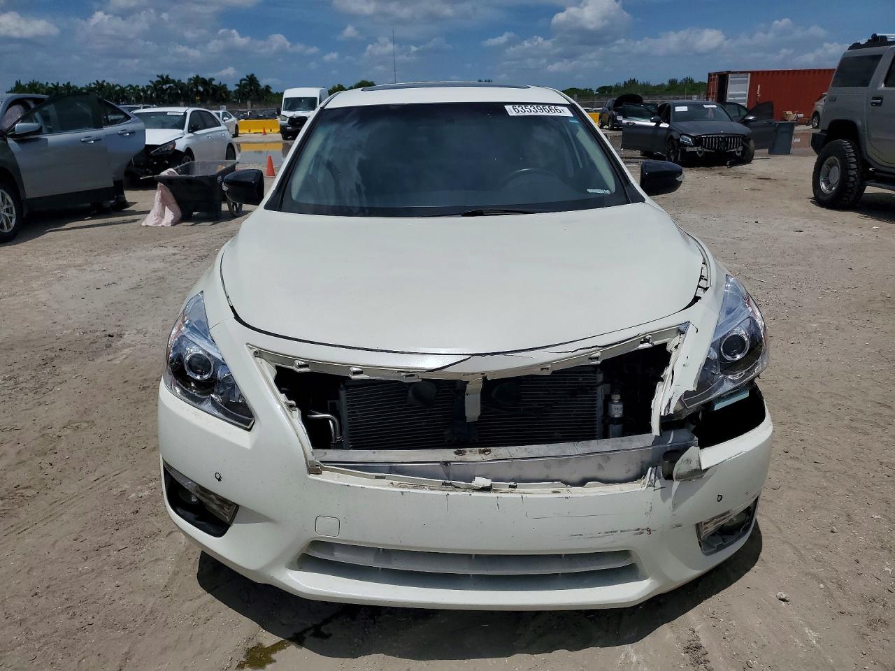 2015 Nissan Altima 3.5 Sl White vin: 1N4BL3AP7FC592992