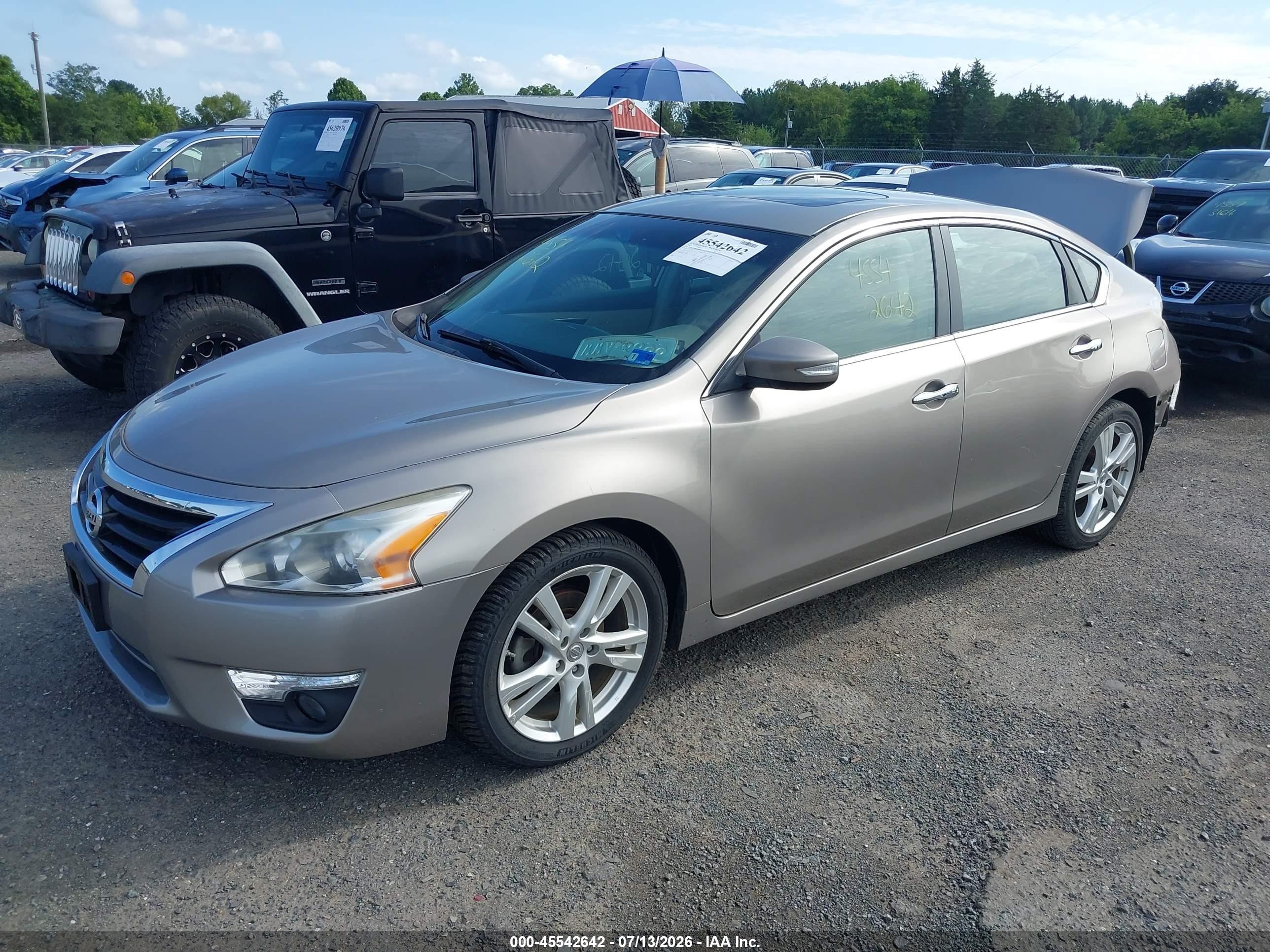 2013 Nissan Altima 3.5 Sl Champagne vin: 1N4BL3AP8DC108860