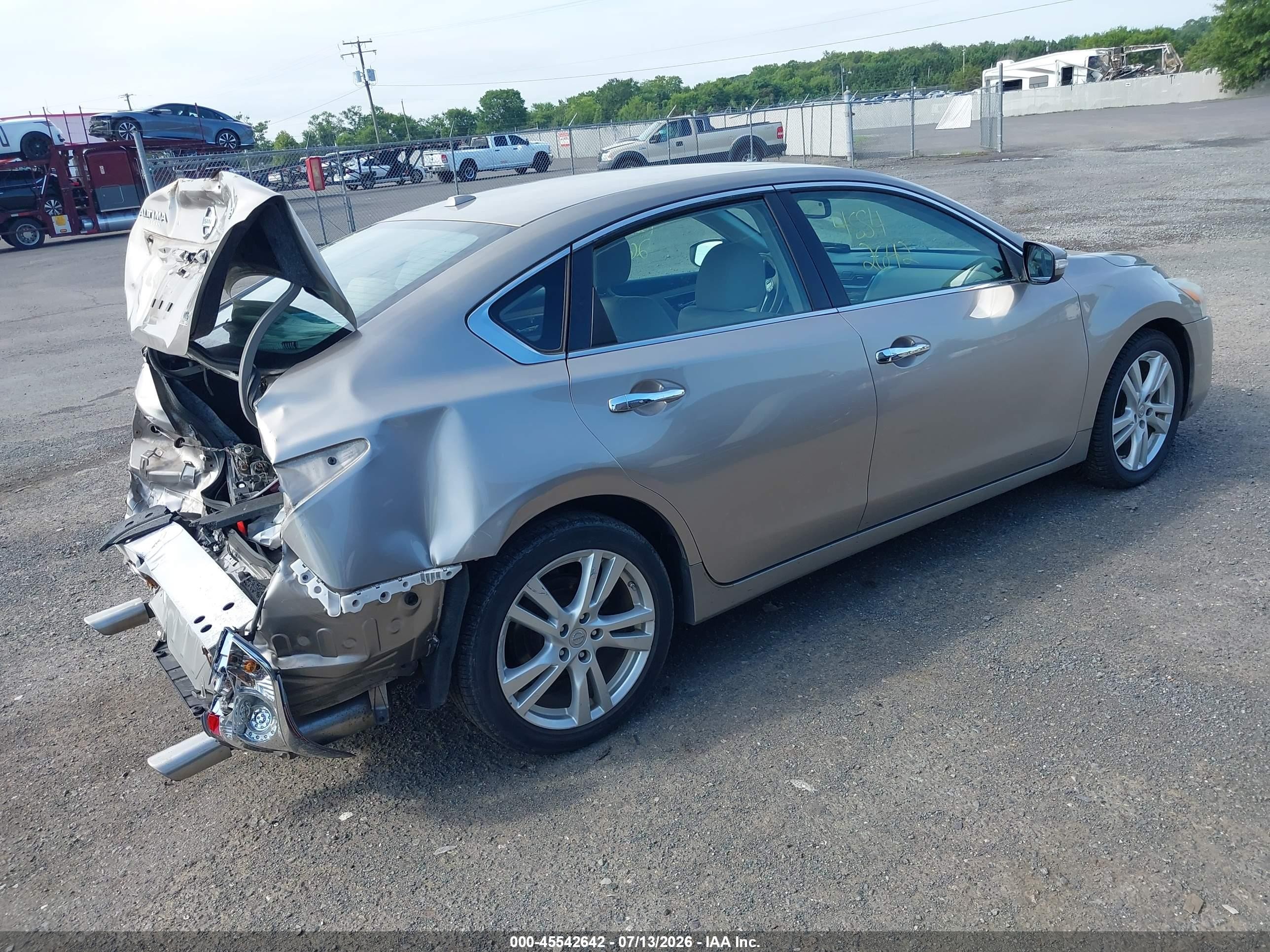 2013 Nissan Altima 3.5 Sl Champagne vin: 1N4BL3AP8DC108860