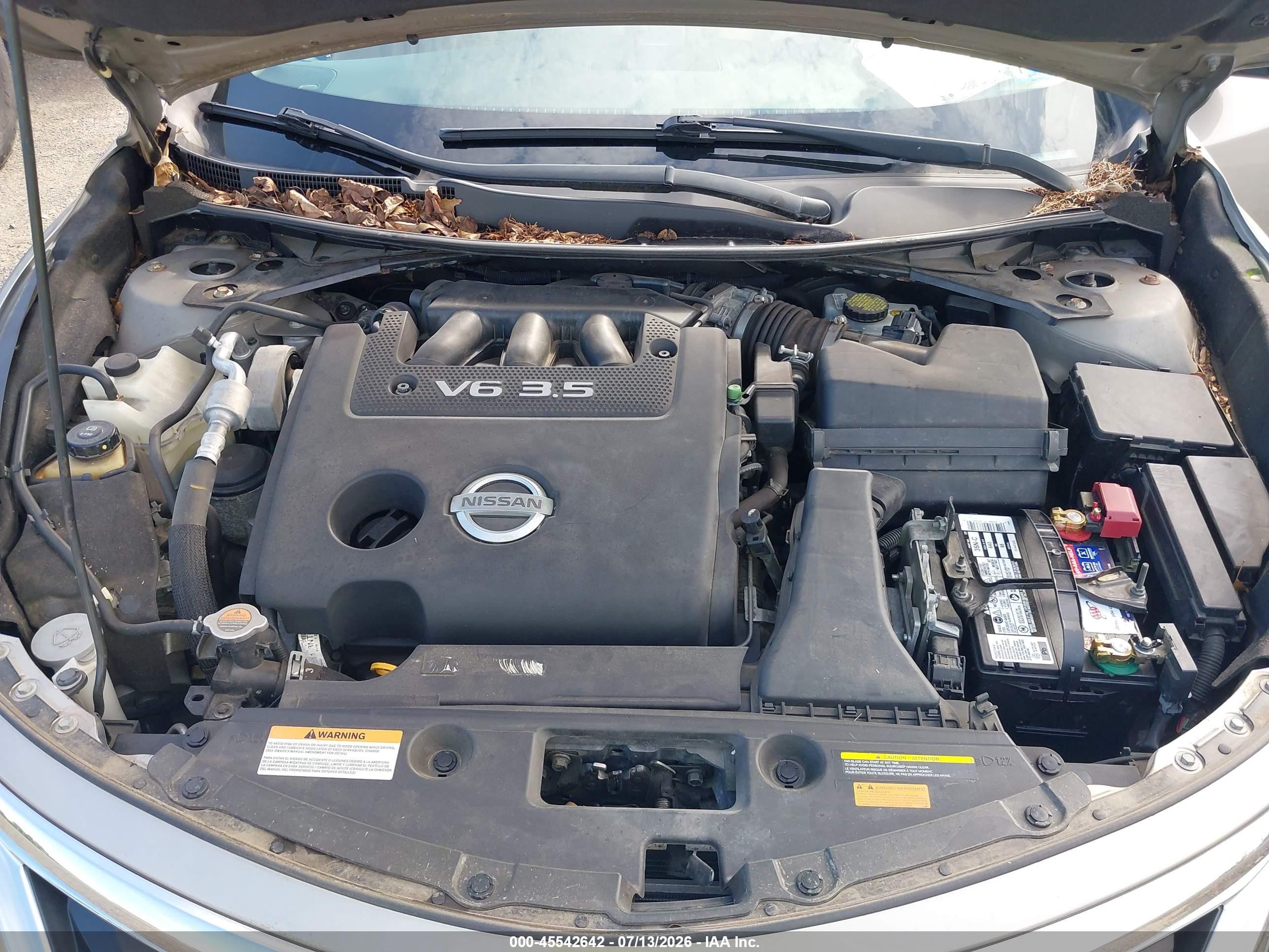 2013 Nissan Altima 3.5 Sl Champagne vin: 1N4BL3AP8DC108860