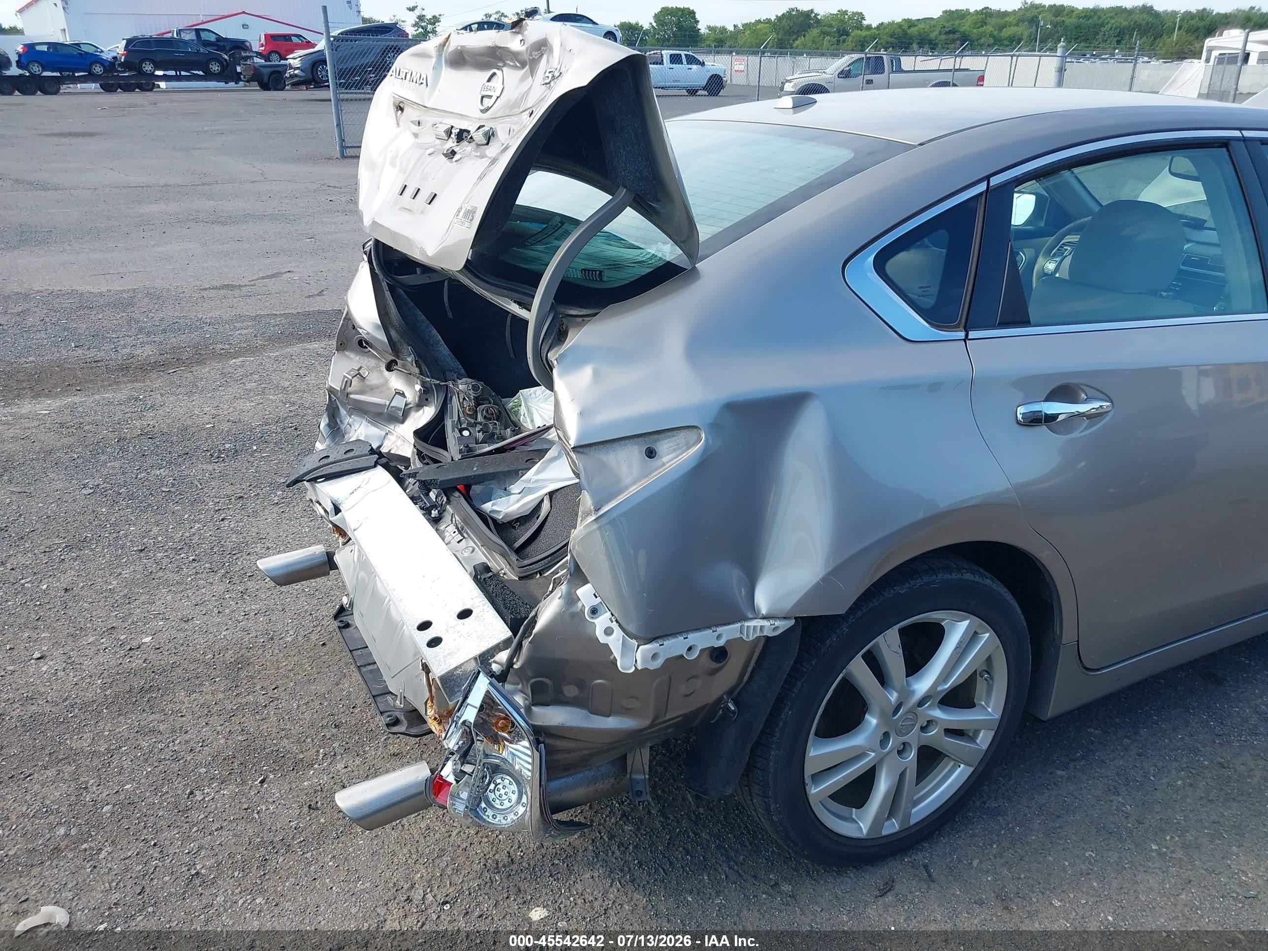 2013 Nissan Altima 3.5 Sl Champagne vin: 1N4BL3AP8DC108860