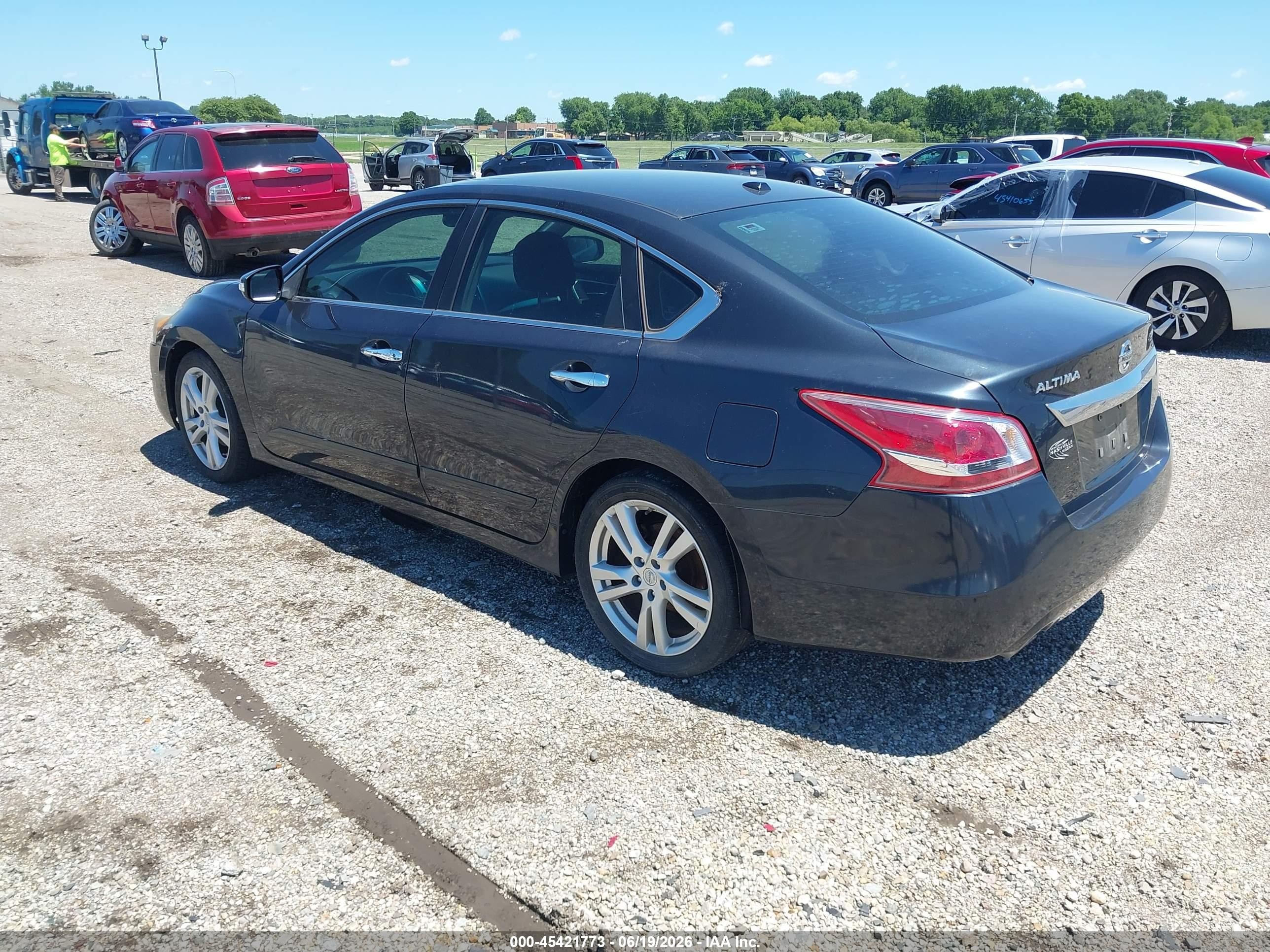2013 Nissan Altima 3.5 Sv Gray vin: 1N4BL3AP8DC170887
