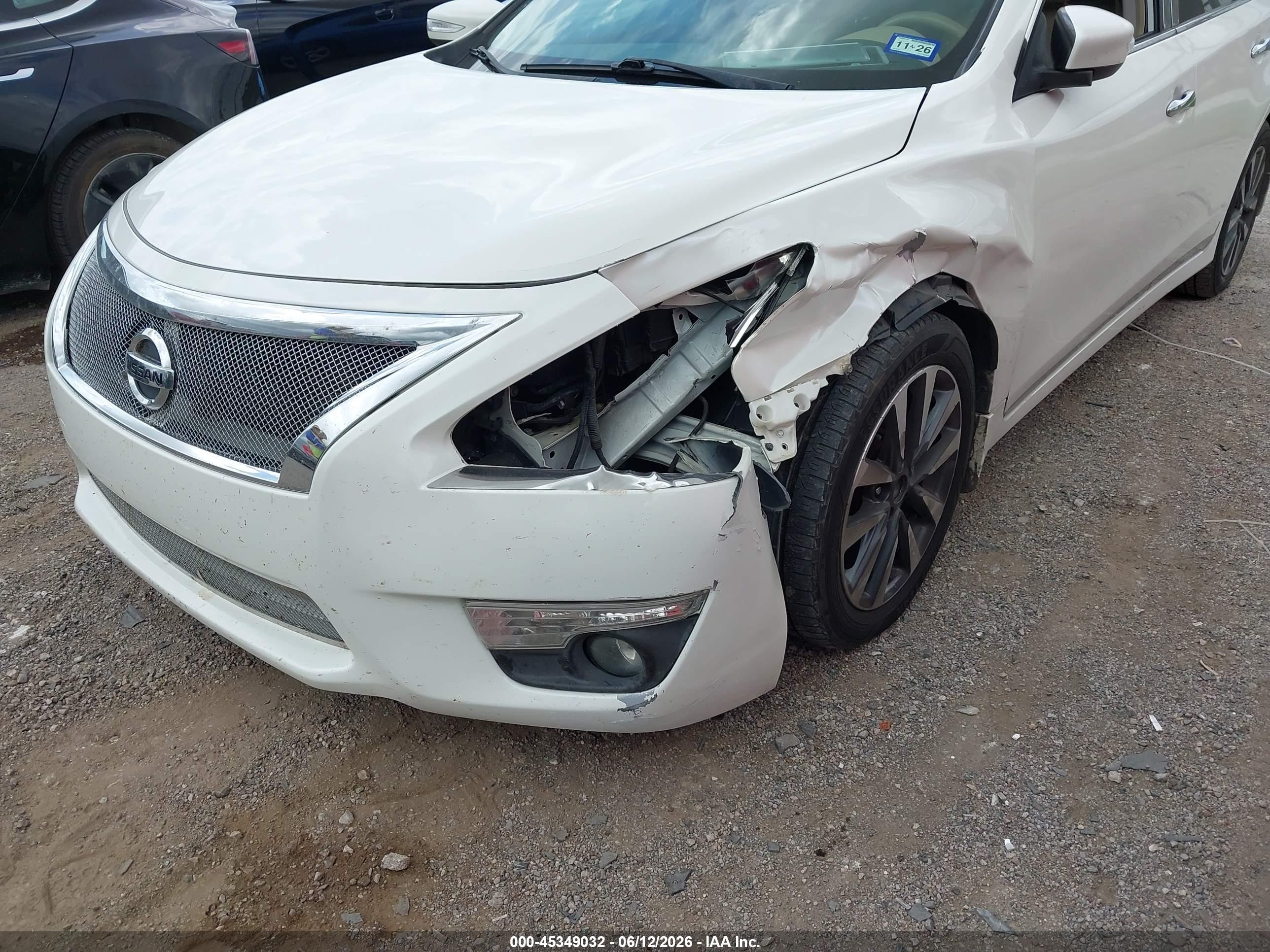2013 Nissan Altima 3.5 Sl White vin: 1N4BL3AP8DC180366