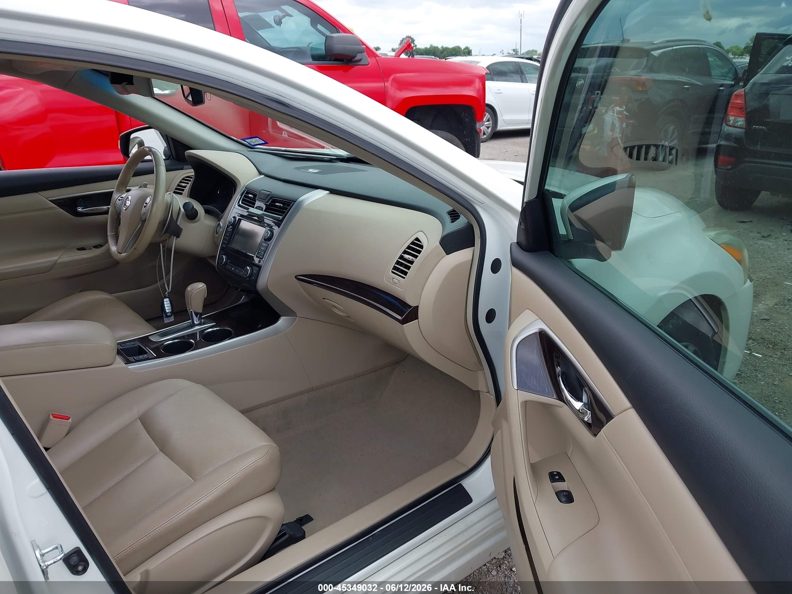 2013 Nissan Altima 3.5 Sl White vin: 1N4BL3AP8DC180366