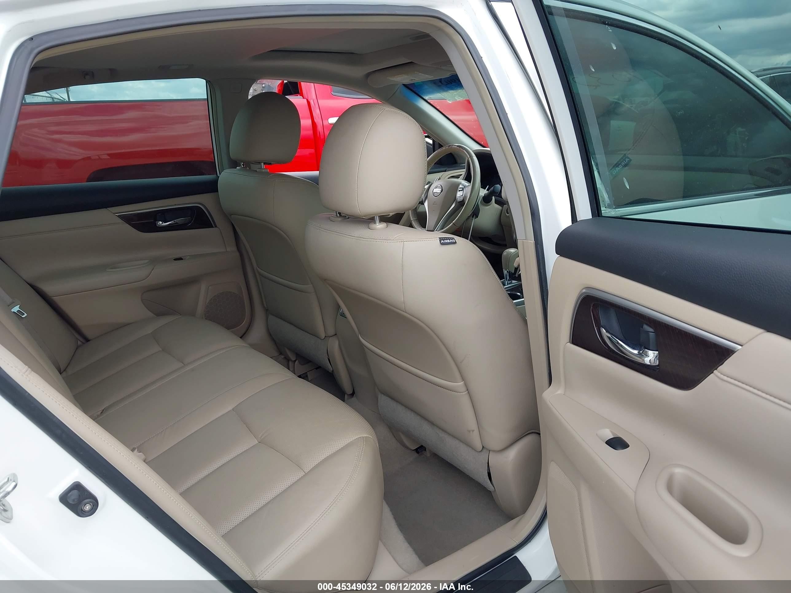 2013 Nissan Altima 3.5 Sl White vin: 1N4BL3AP8DC180366