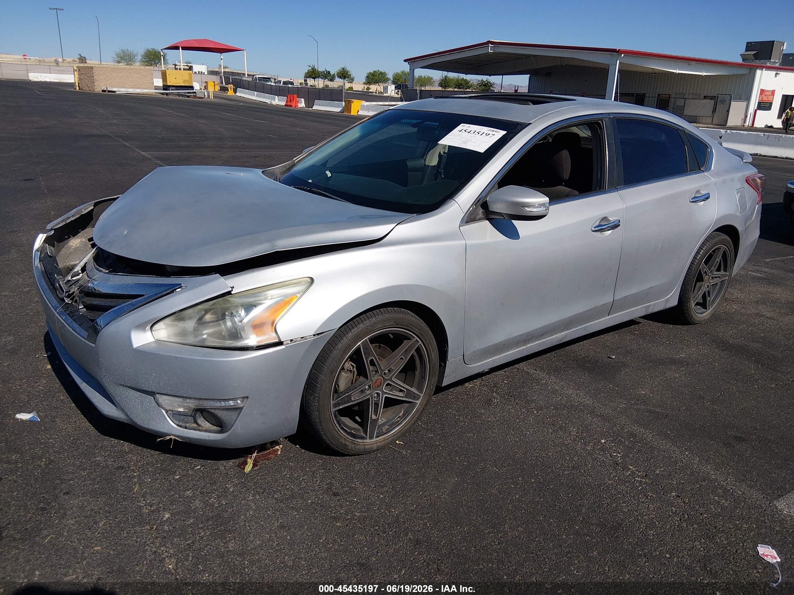 2013 Nissan Altima 3.5 Sv Gray vin: 1N4BL3AP8DN441211