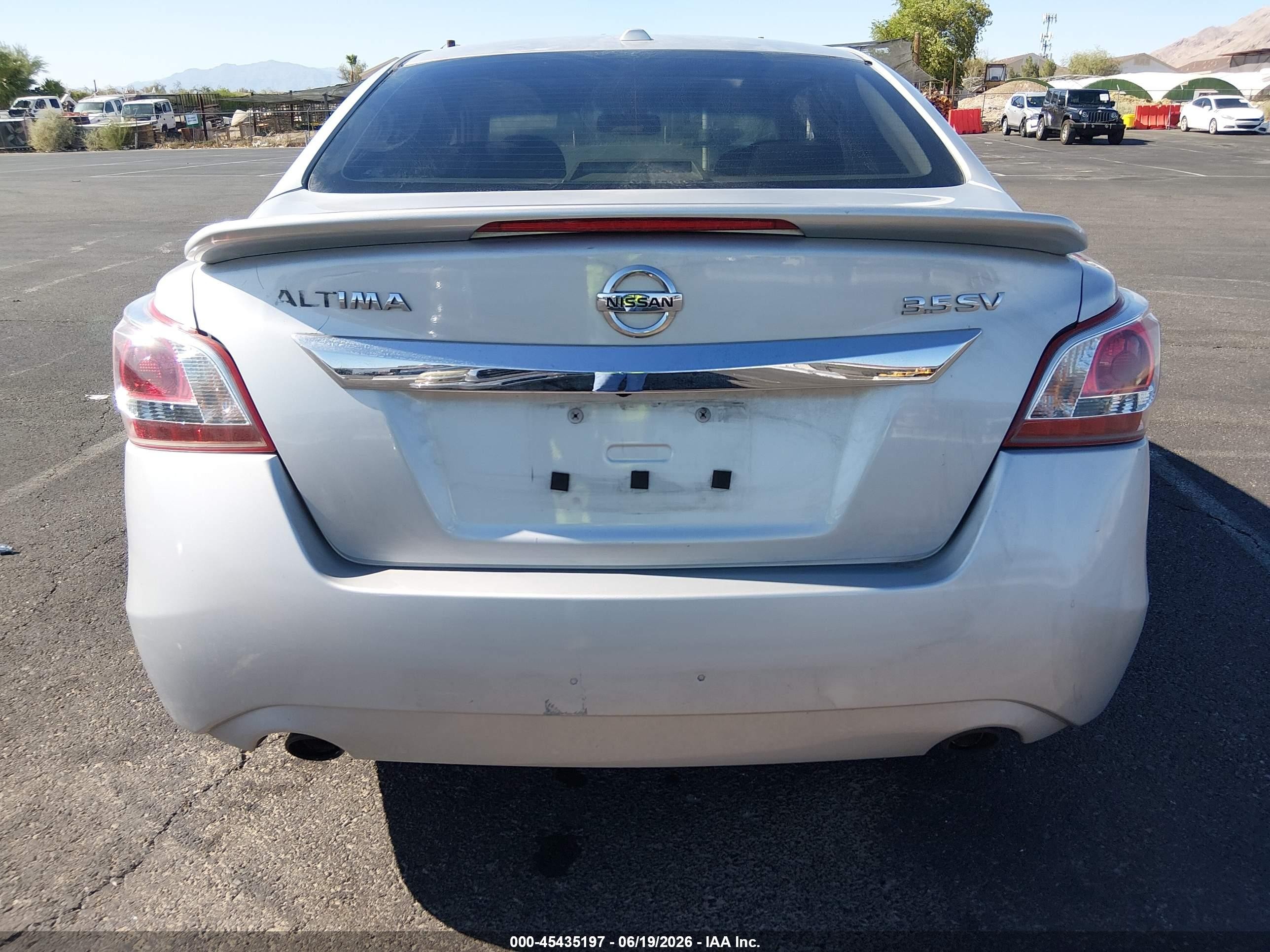 2013 Nissan Altima 3.5 Sv Gray vin: 1N4BL3AP8DN441211