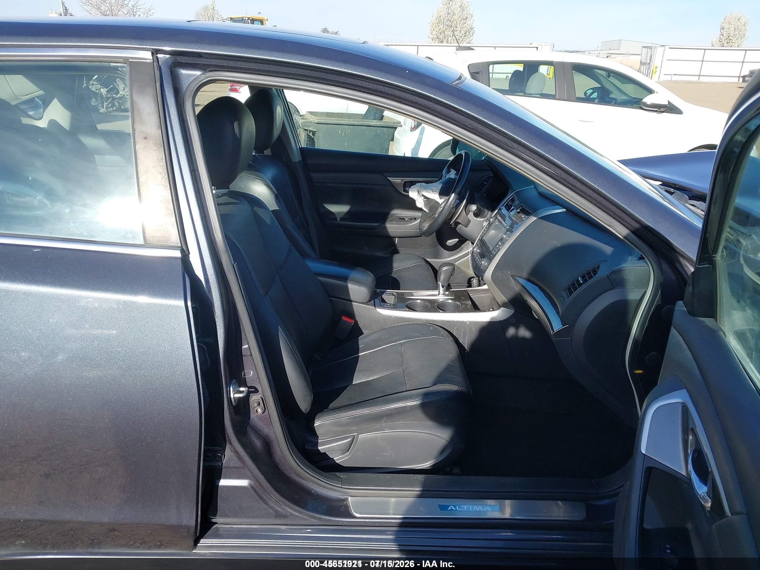 2013 Nissan Altima 3.5 Sl Gray vin: 1N4BL3AP8DN520166