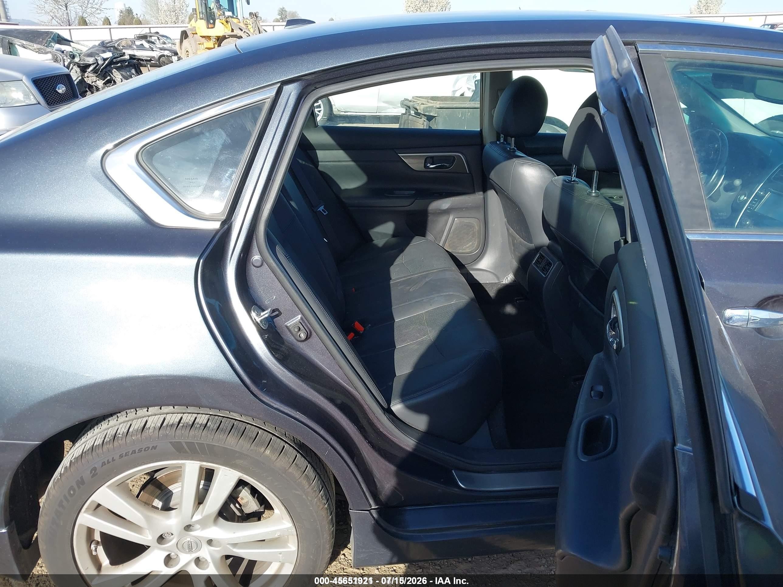 2013 Nissan Altima 3.5 Sl Gray vin: 1N4BL3AP8DN520166