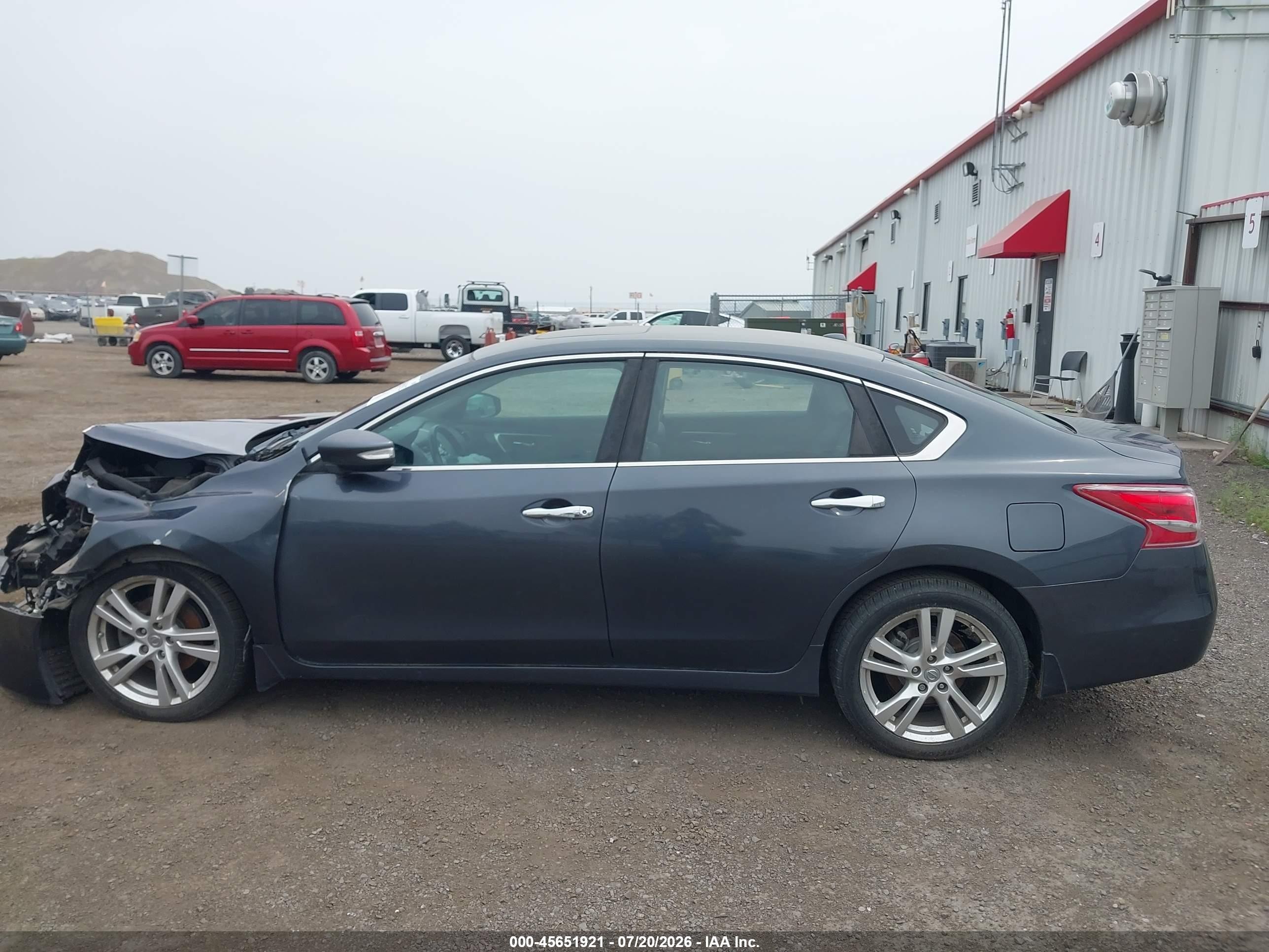 2013 Nissan Altima 3.5 Sl Gray vin: 1N4BL3AP8DN520166
