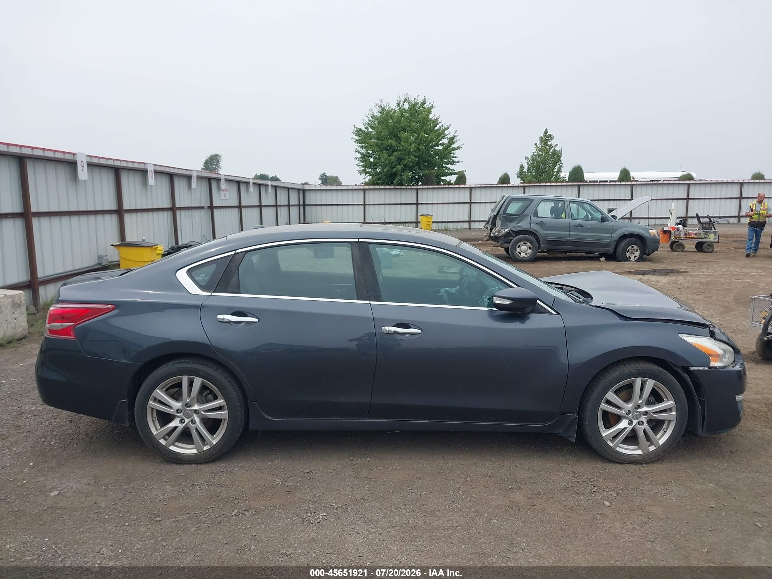 2013 Nissan Altima 3.5 Sl Gray vin: 1N4BL3AP8DN520166