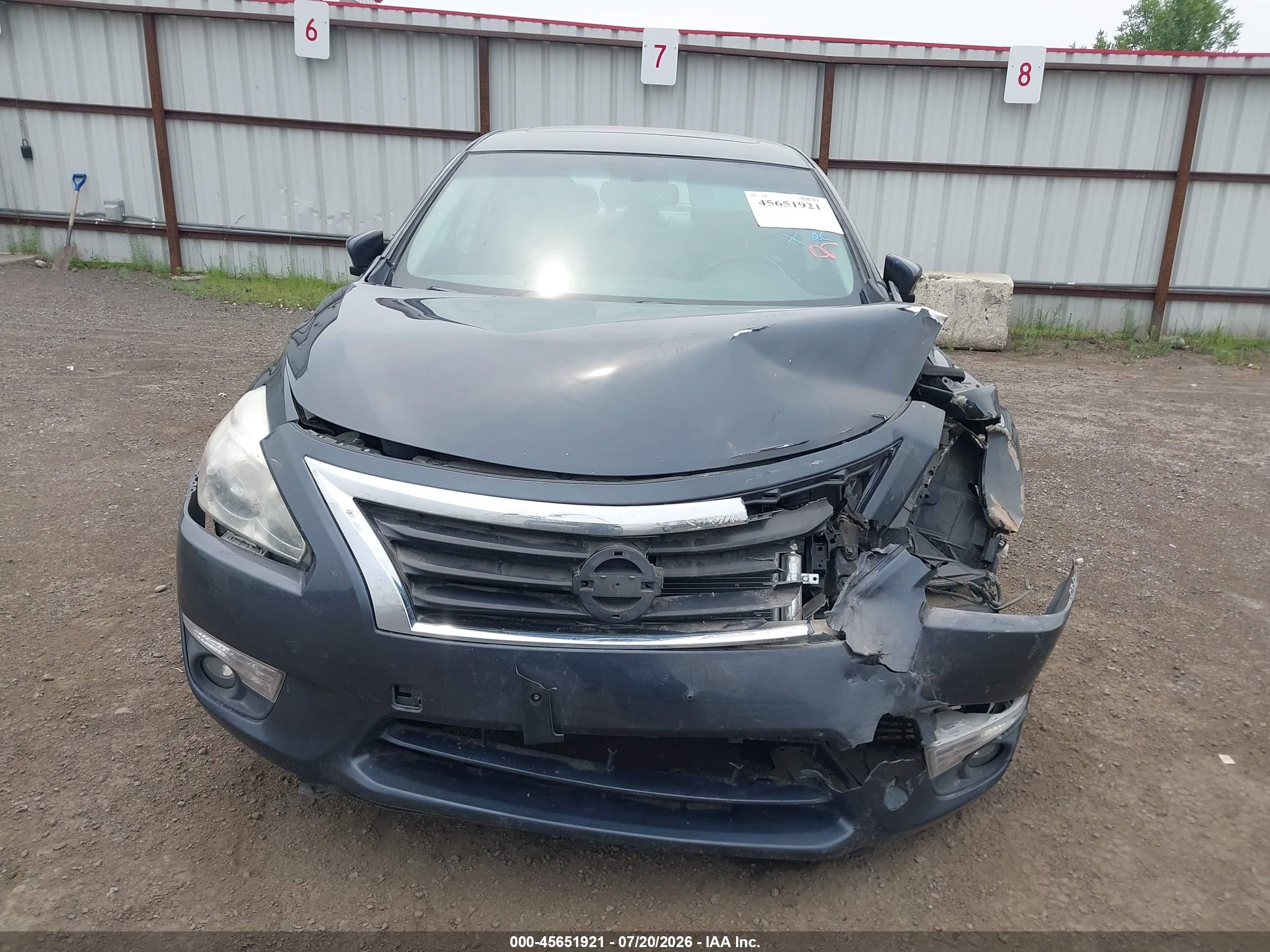 2013 Nissan Altima 3.5 Sl Gray vin: 1N4BL3AP8DN520166