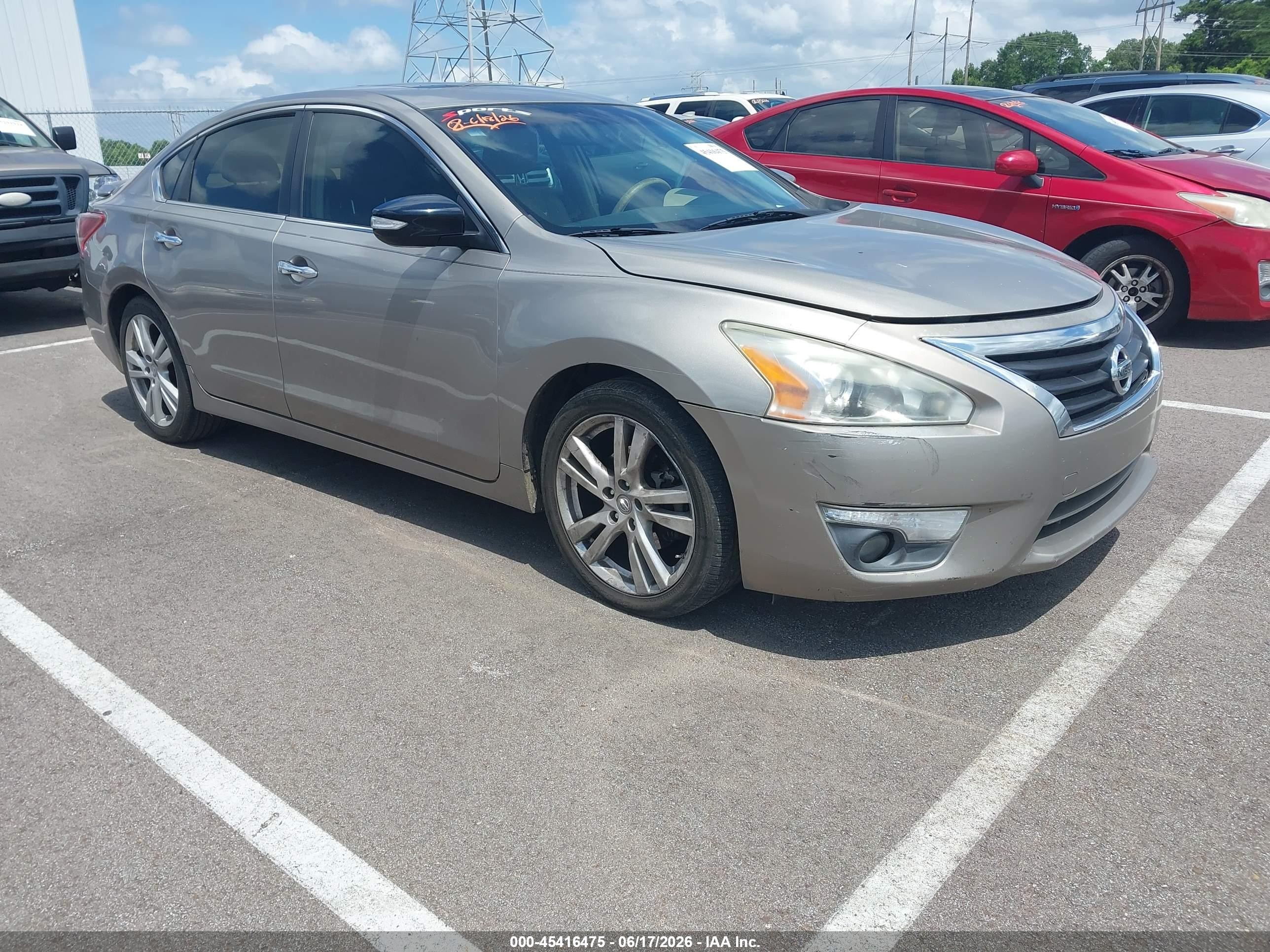 2013 Nissan Altima 3.5 Sl Gray vin: 1N4BL3AP8DN537355