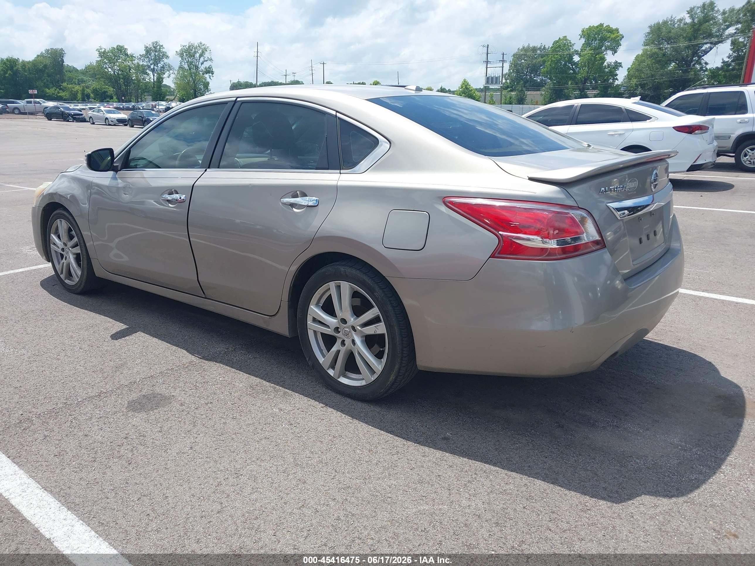 2013 Nissan Altima 3.5 Sl Gray vin: 1N4BL3AP8DN537355