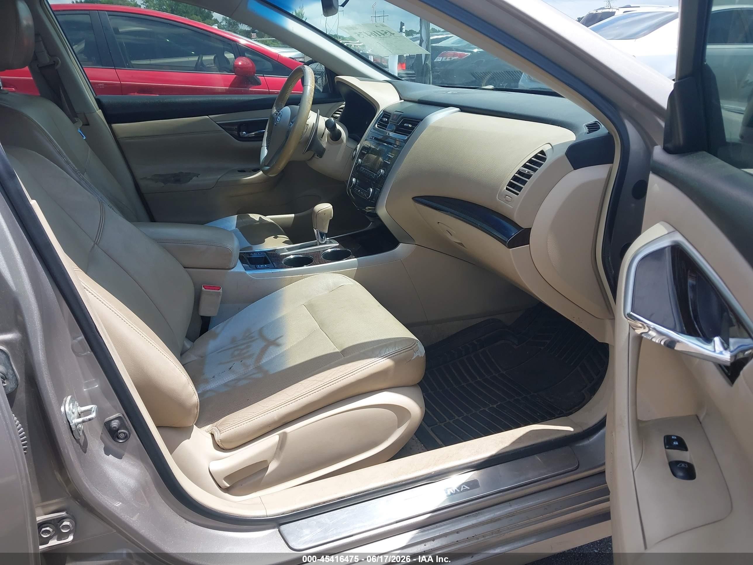 2013 Nissan Altima 3.5 Sl Gray vin: 1N4BL3AP8DN537355
