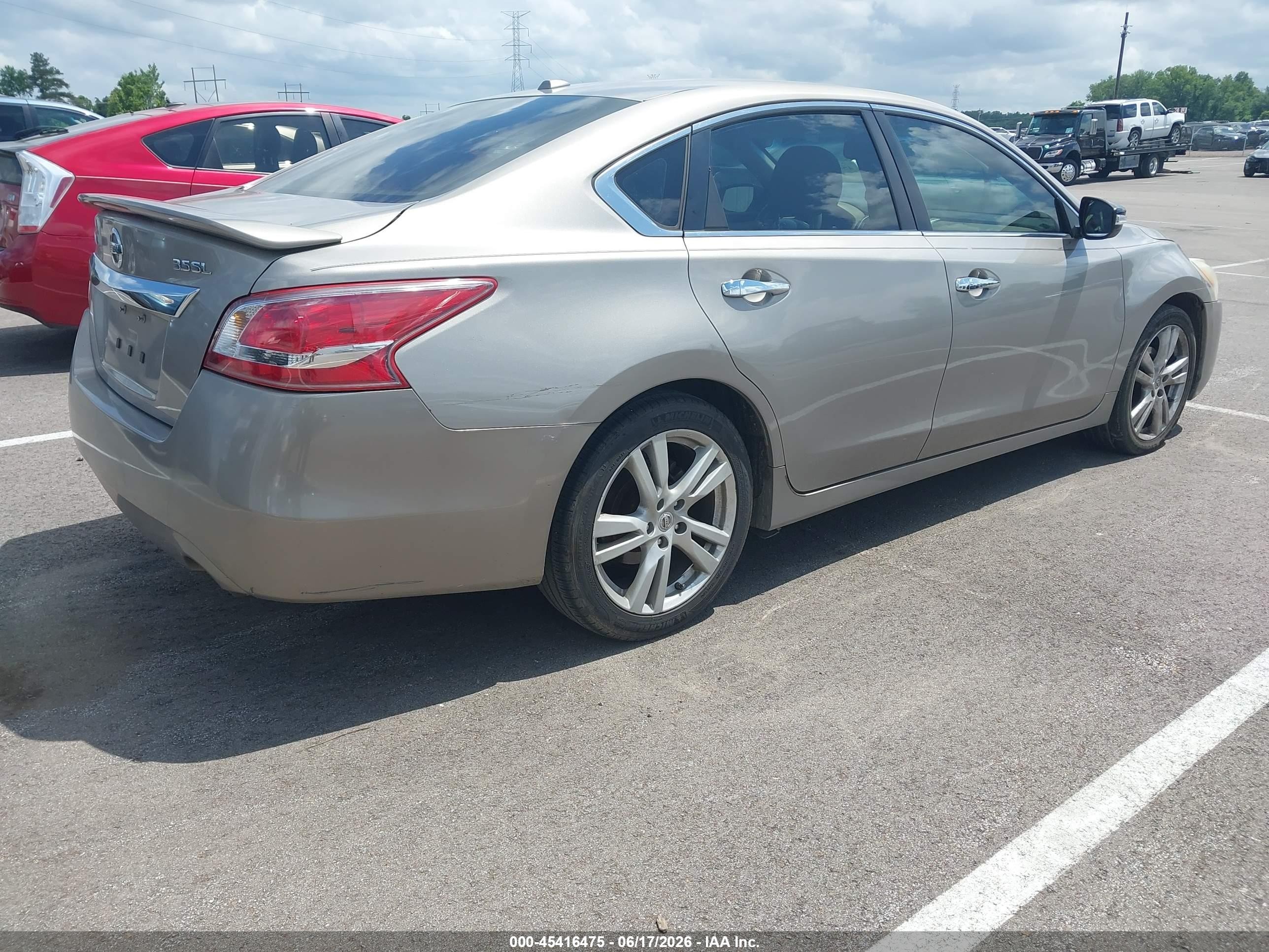 2013 Nissan Altima 3.5 Sl Gray vin: 1N4BL3AP8DN537355