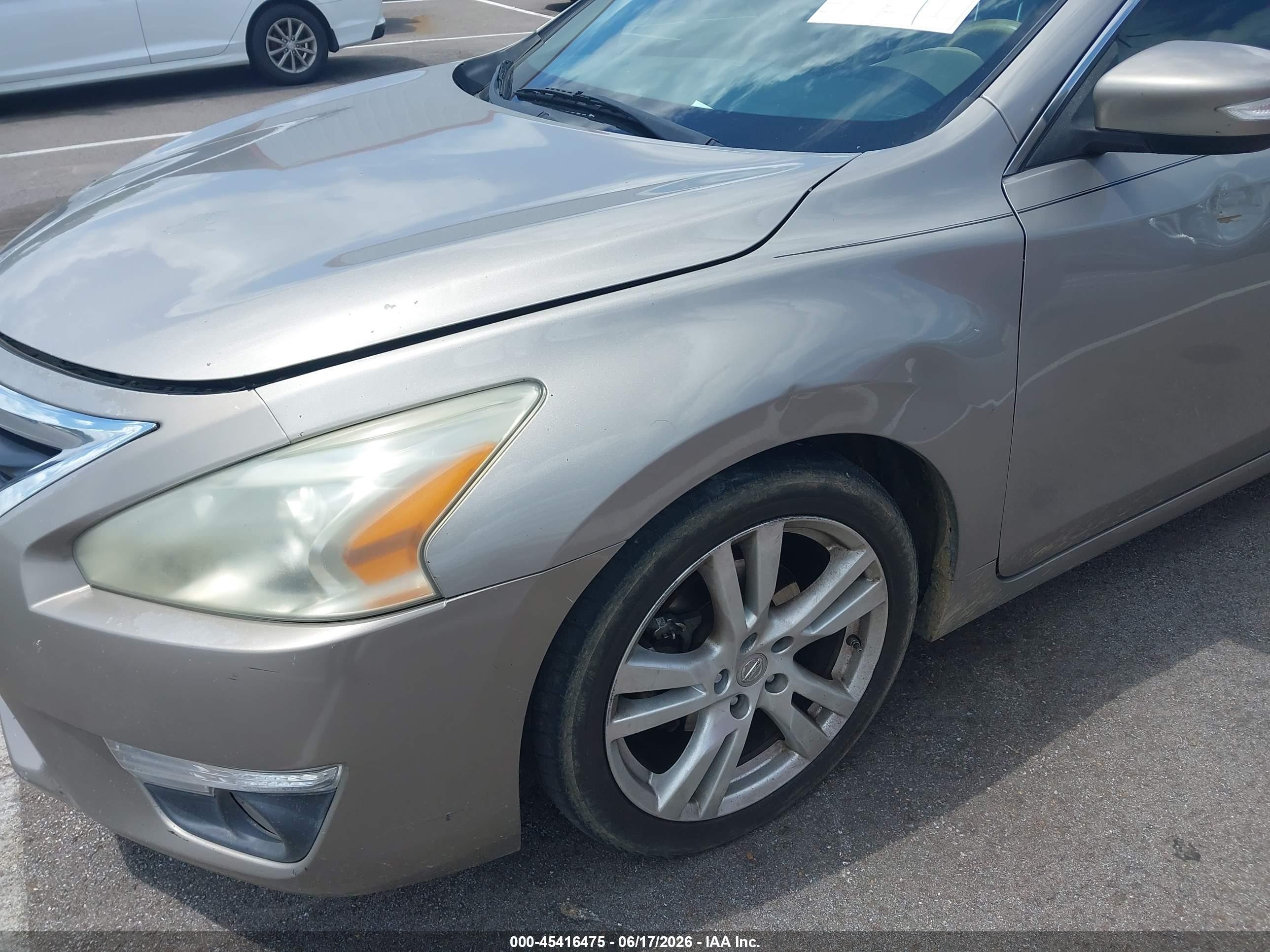 2013 Nissan Altima 3.5 Sl Gray vin: 1N4BL3AP8DN537355
