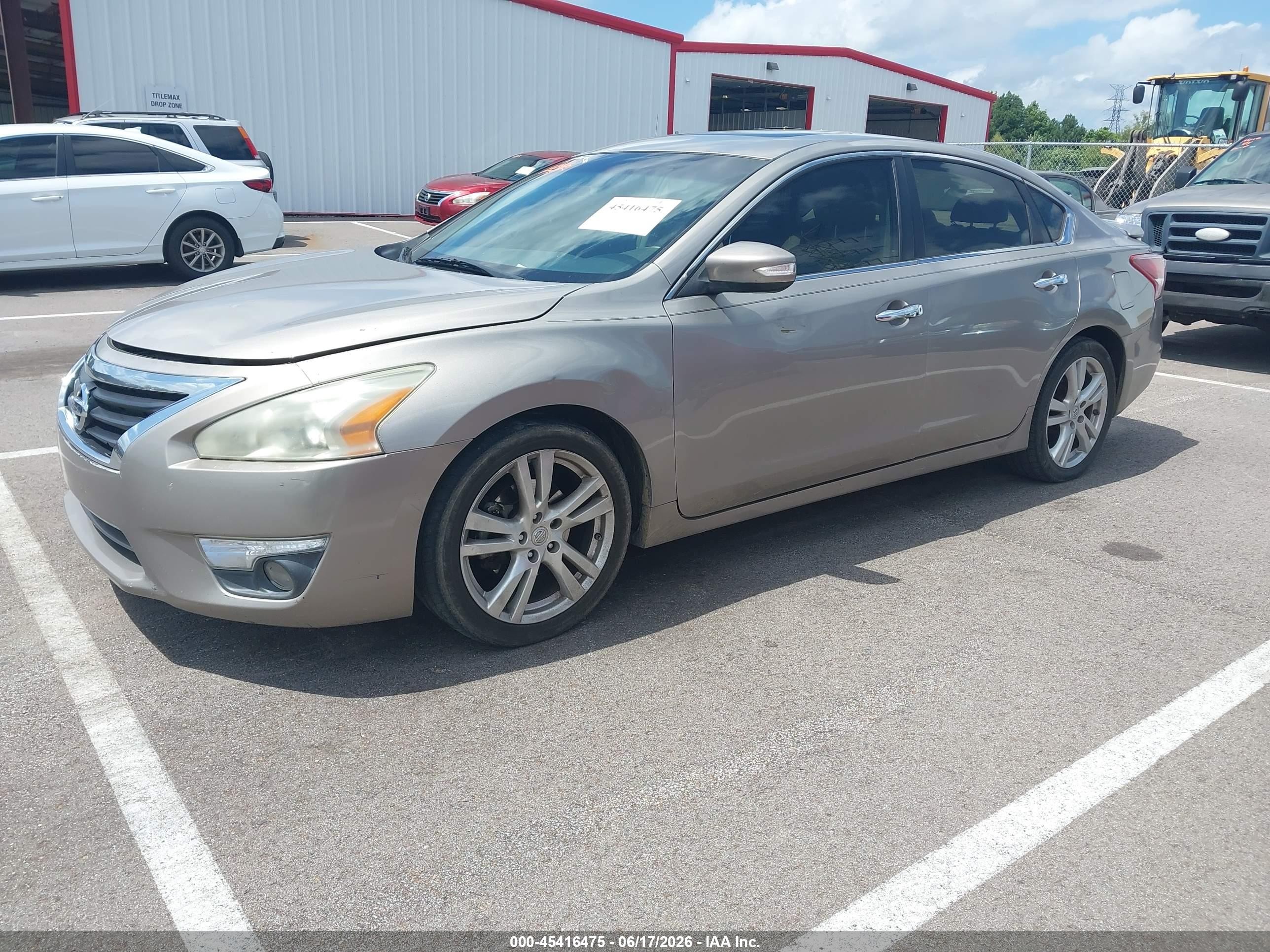 2013 Nissan Altima 3.5 Sl Gray vin: 1N4BL3AP8DN537355