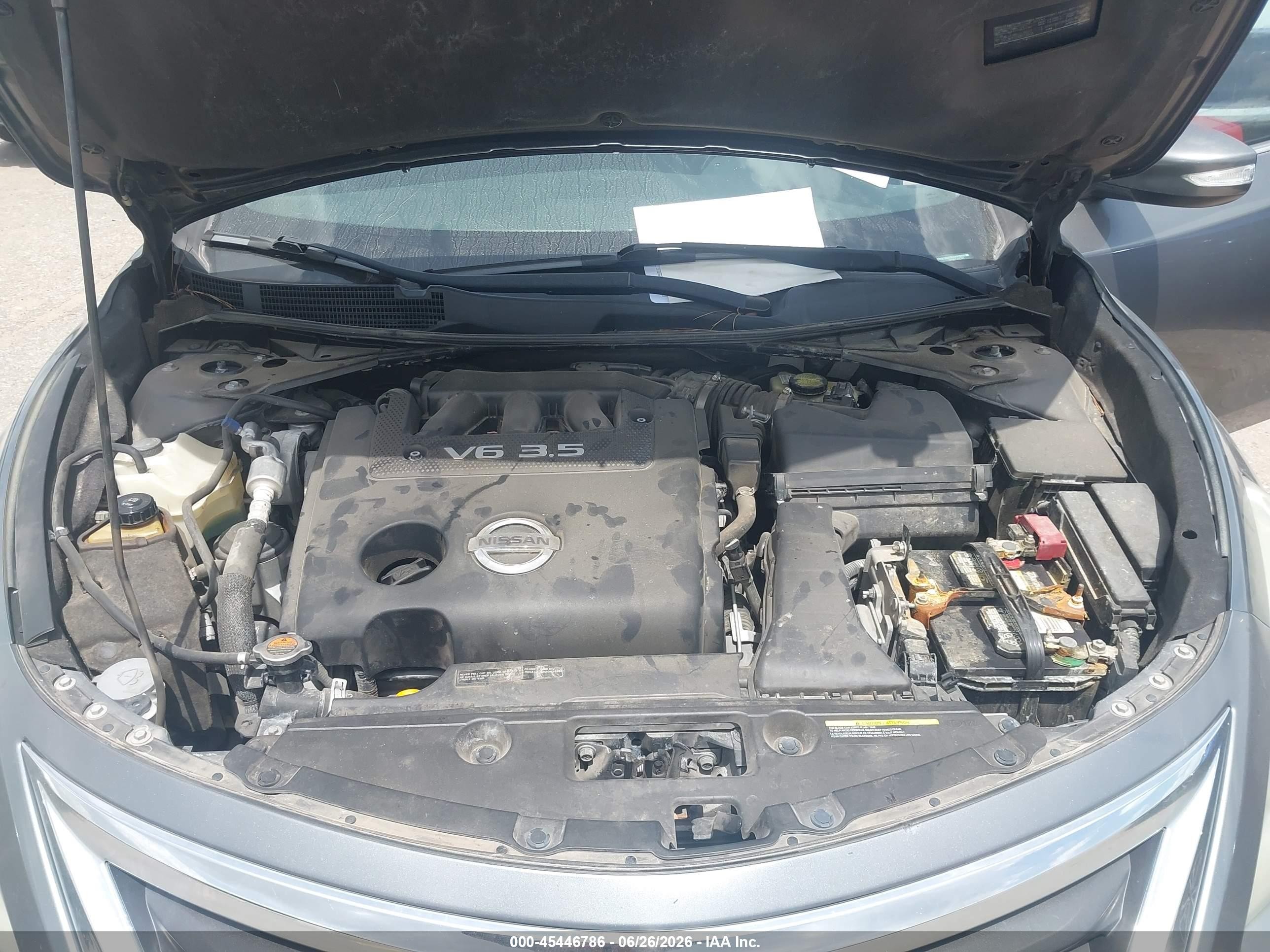 2014 Nissan Altima 3.5 Sl Gray vin: 1N4BL3AP8EC176741