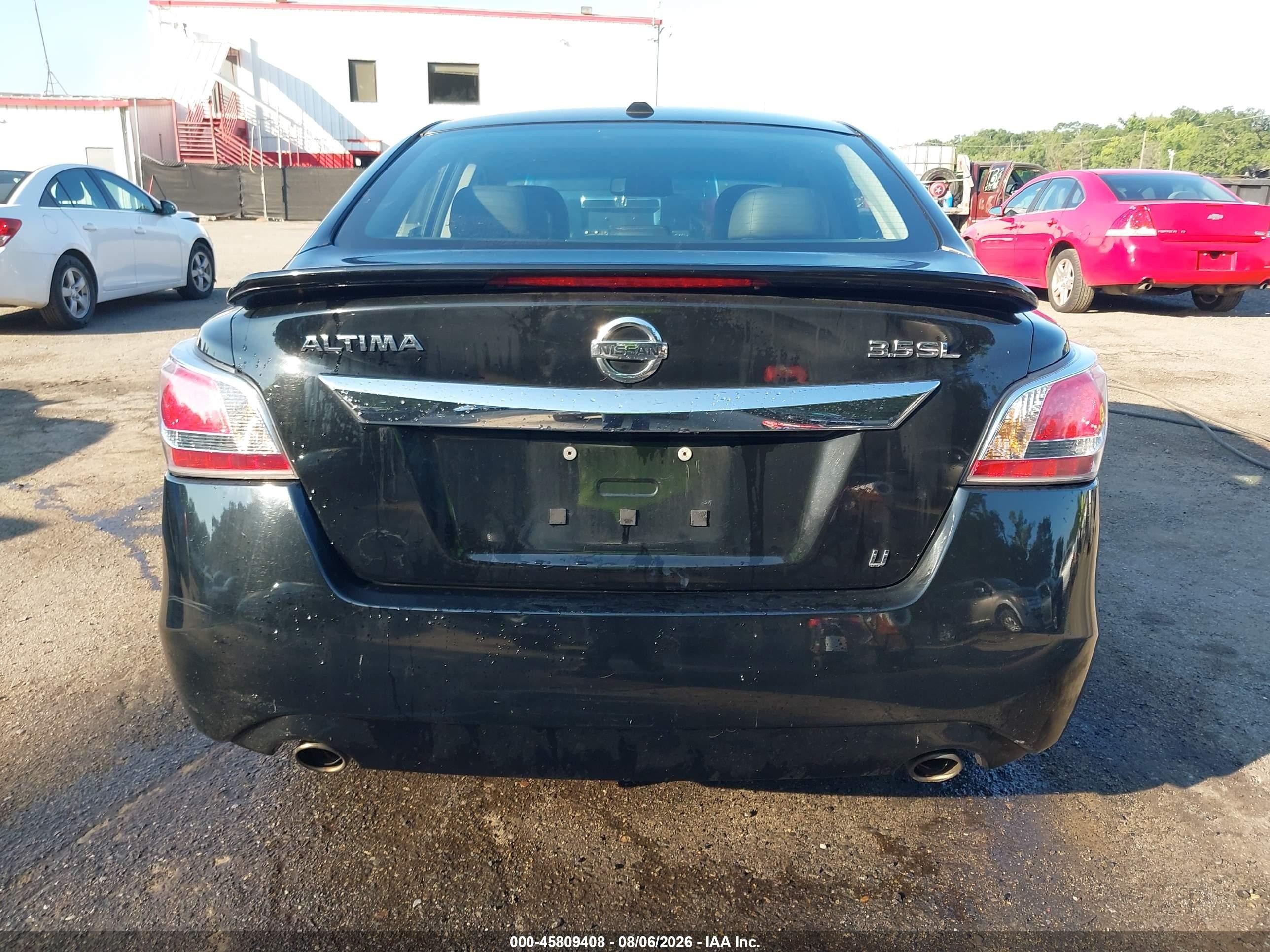 2015 Nissan Altima 3.5 S/3.5 Sl/3.5 Sv Черный vin: 1N4BL3AP8FC104620