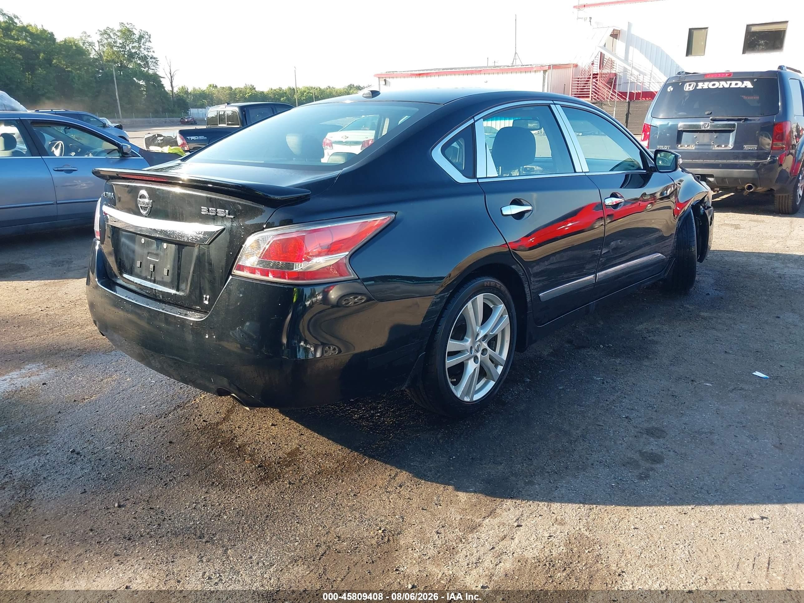 2015 Nissan Altima 3.5 S/3.5 Sl/3.5 Sv Черный vin: 1N4BL3AP8FC104620