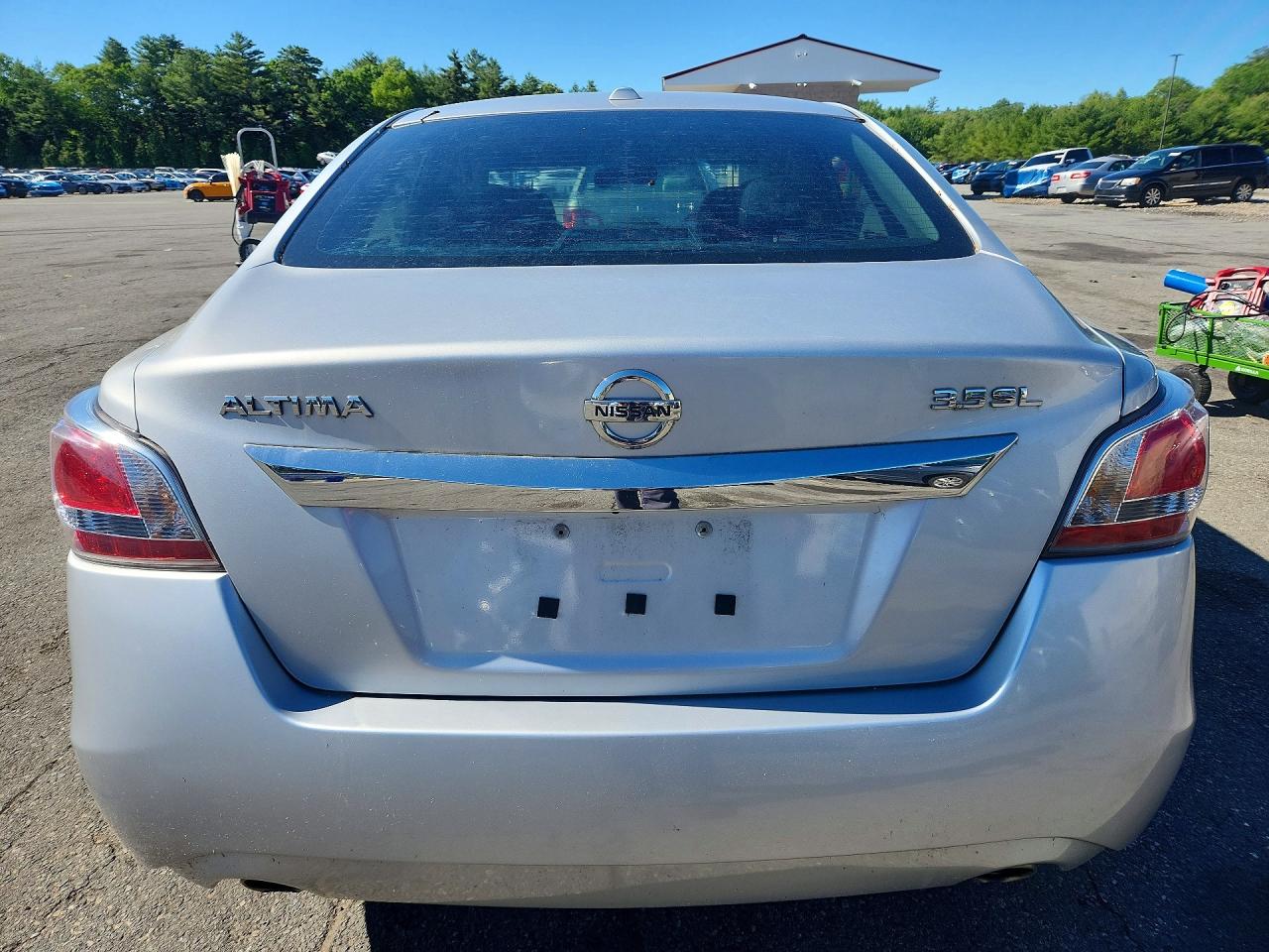 2015 Nissan Altima 3.5 Sl Silver vin: 1N4BL3AP8FC132997