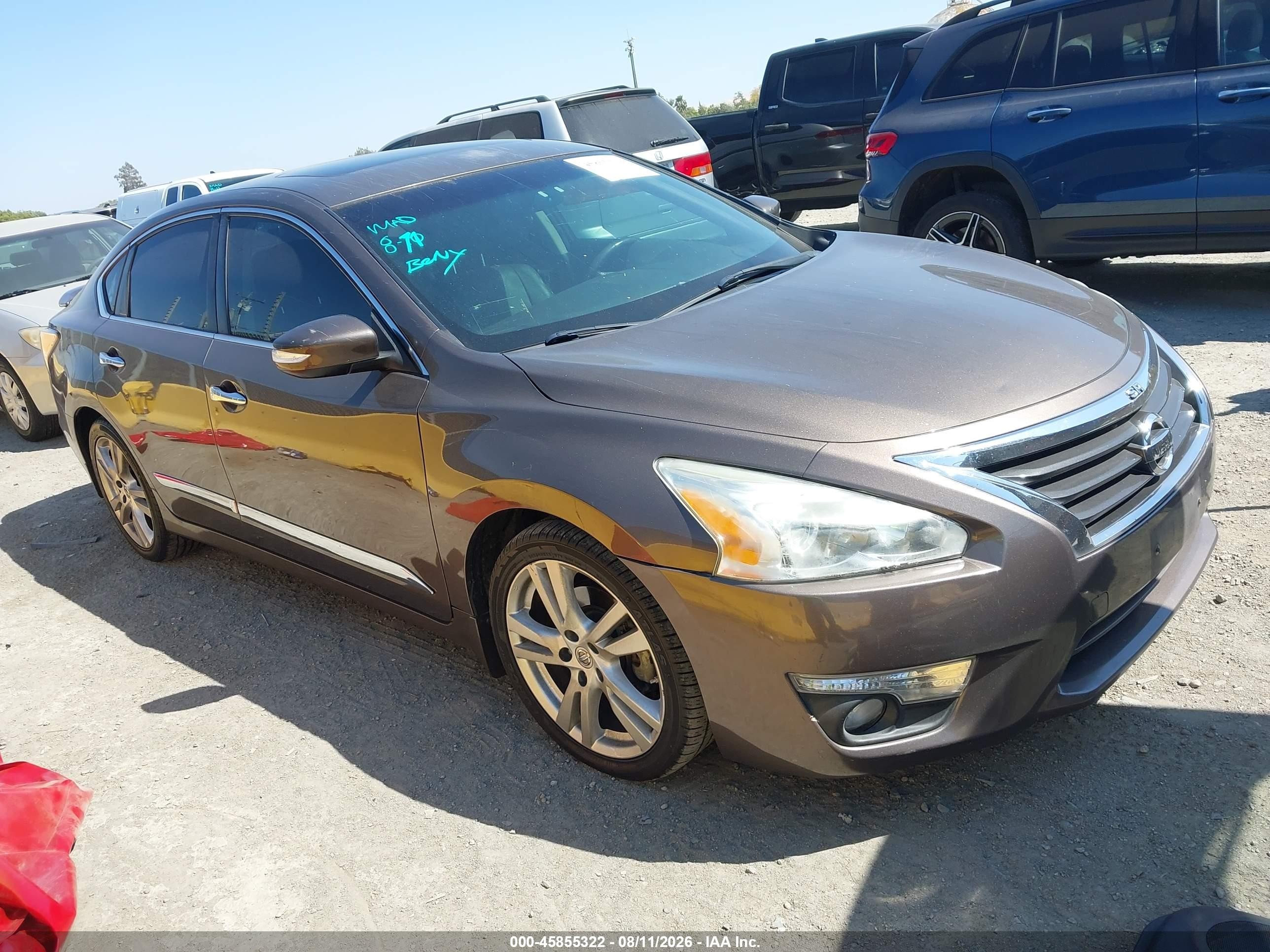 2015 Nissan Altima 3.5 Sl Brown vin: 1N4BL3AP8FC138735